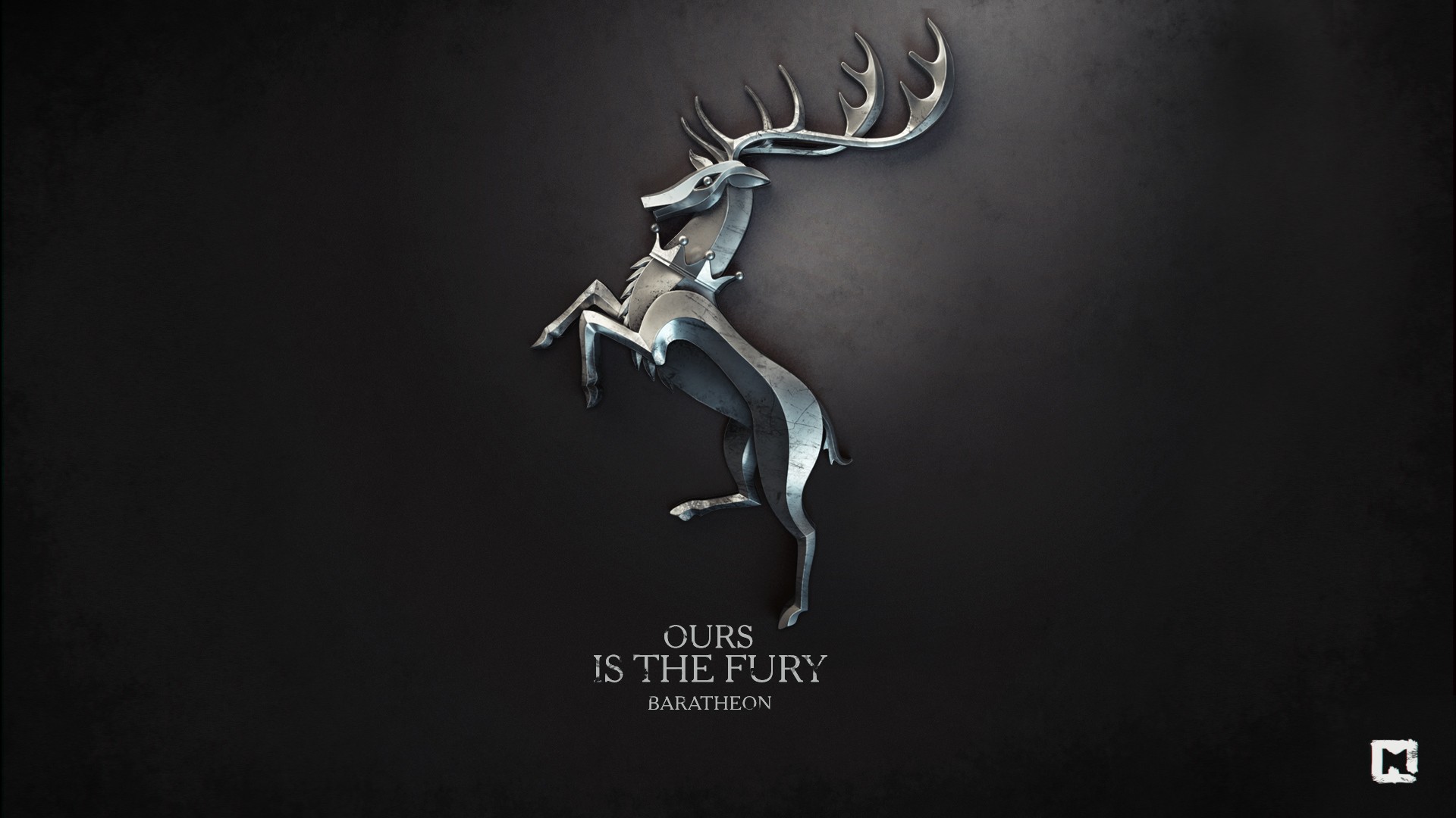 House Baratheon Sigil from Game of Thrones HD Wallpaper