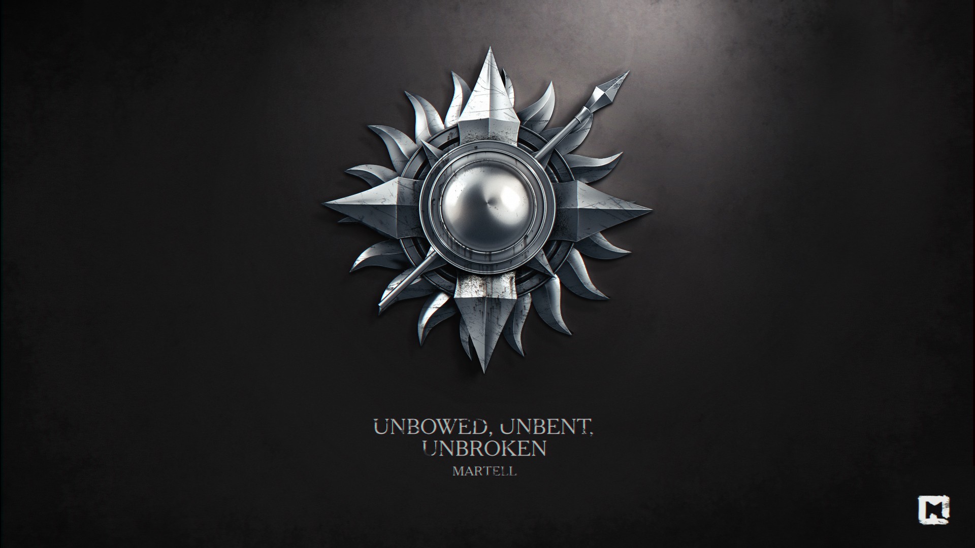 House Martell Sigil from Game of Thrones HD Wallpaper