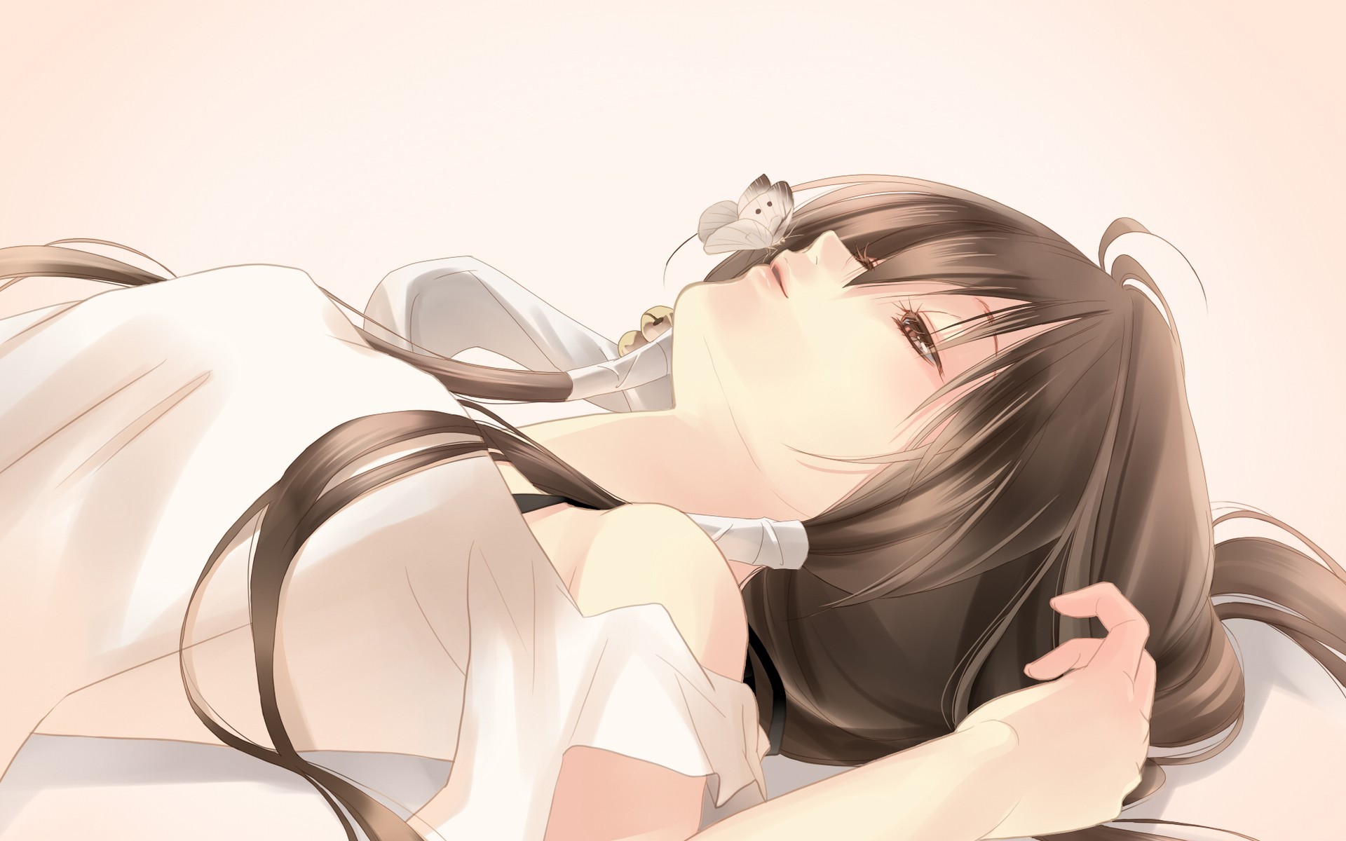 Fuuchouin Kazuki from GetBackers with a butterfly HD Wallpaper