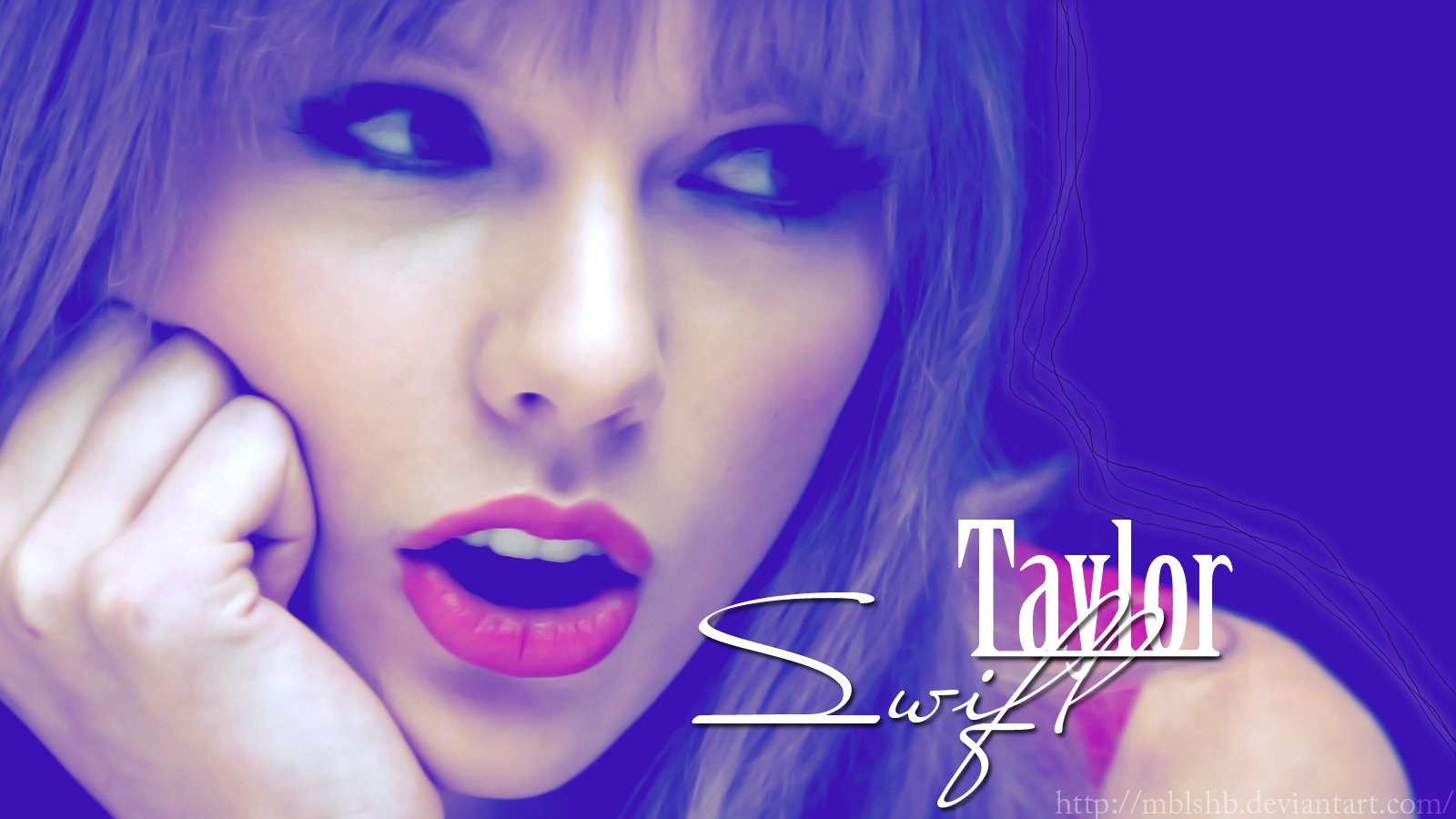 Taylor Swift Close-up Portrait HD Wallpaper