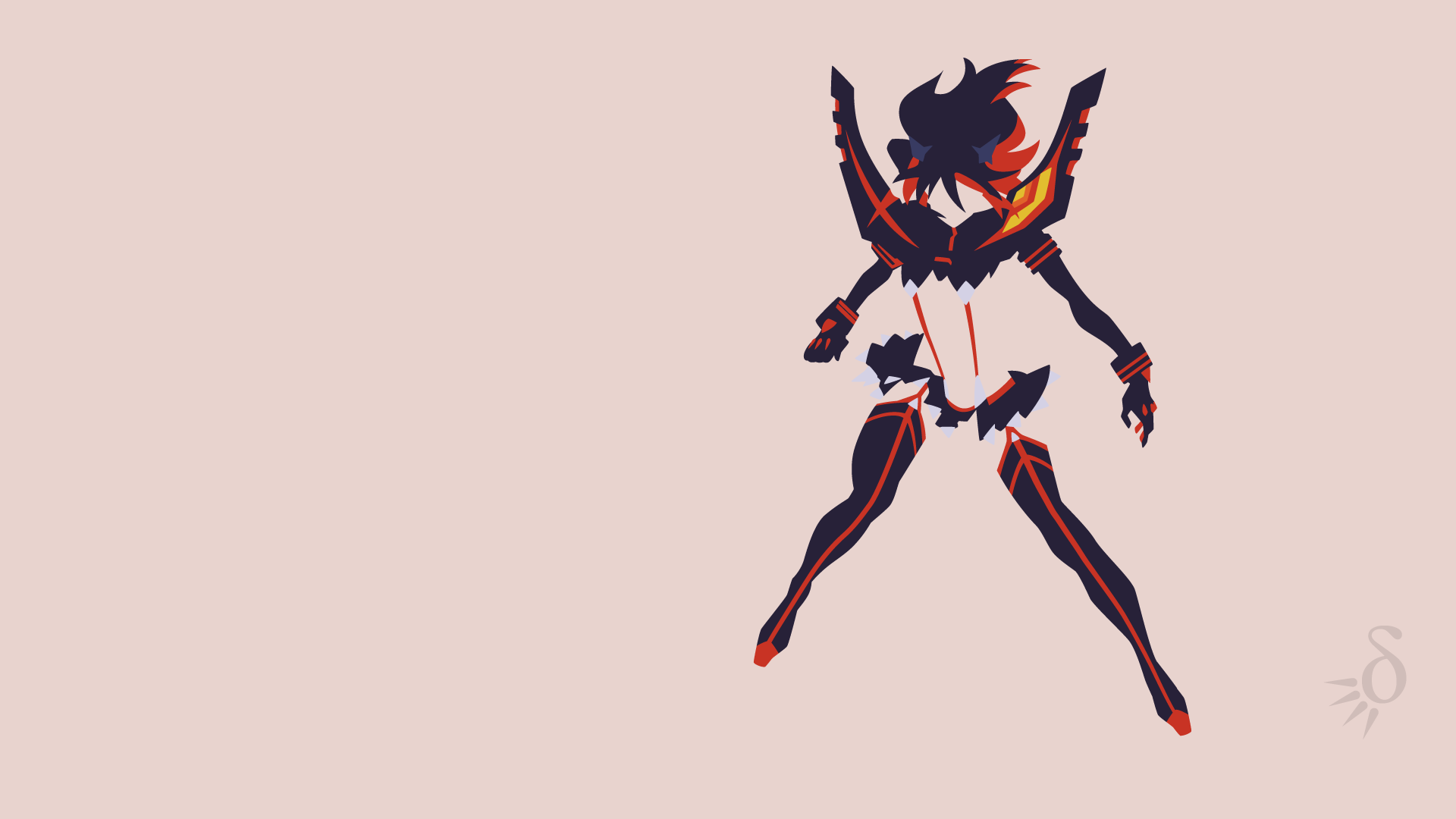 Ryuko Matoi in Kill la Kill HD Wallpaper