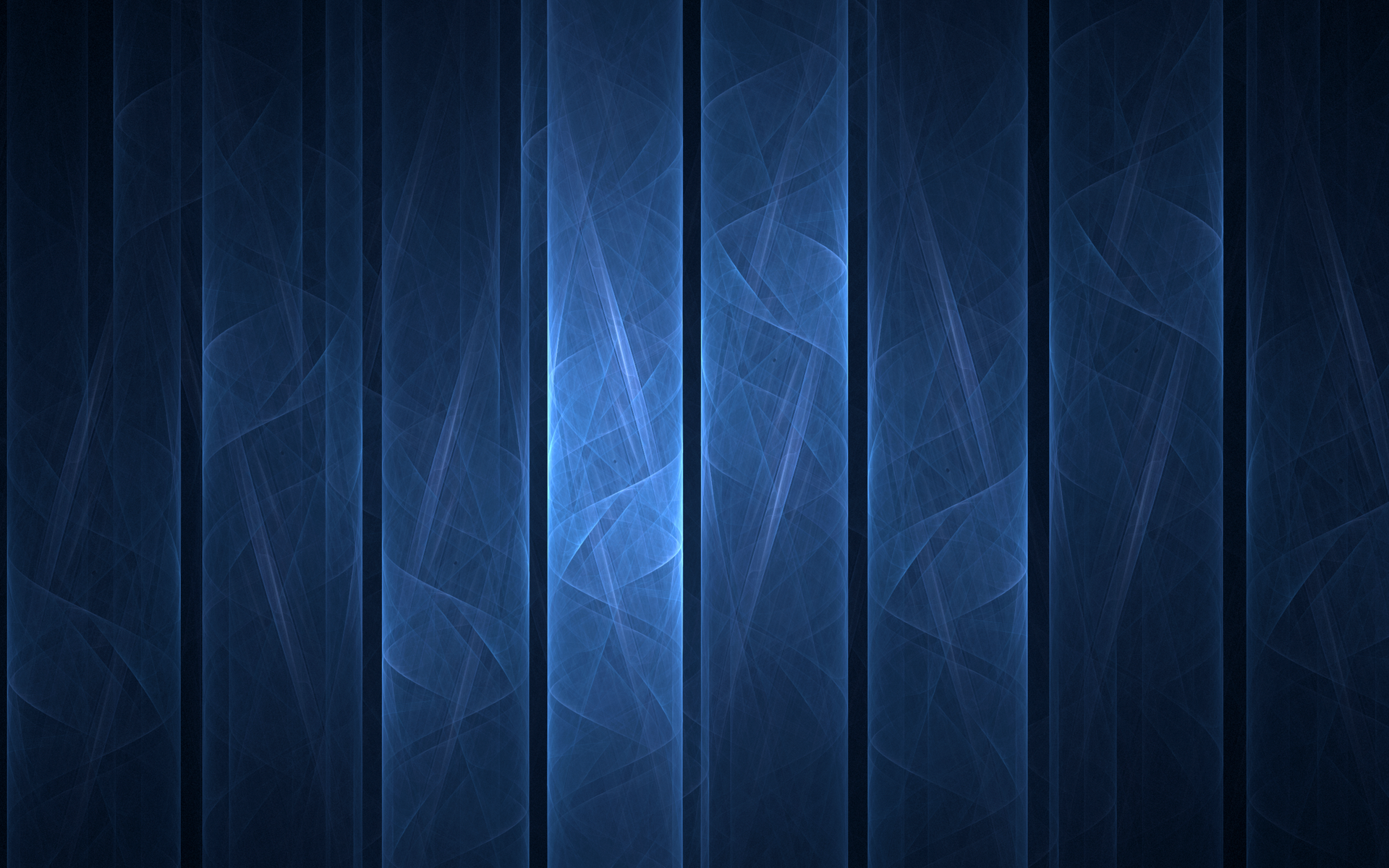 Abstract blue digital art with vertical lines HD Wallpaper