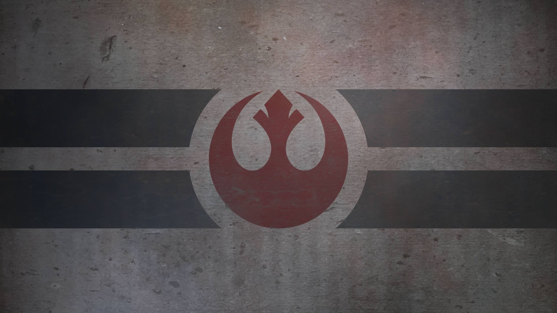 Star Wars Rebel Alliance Logo on Textured Background HD Wallpaper