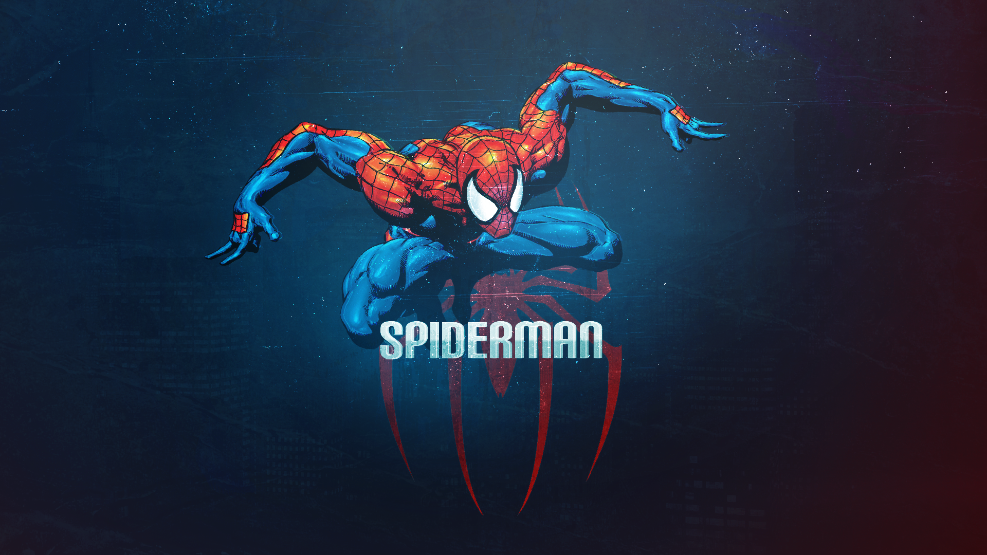 Spider-Man artwork with text HD Wallpaper