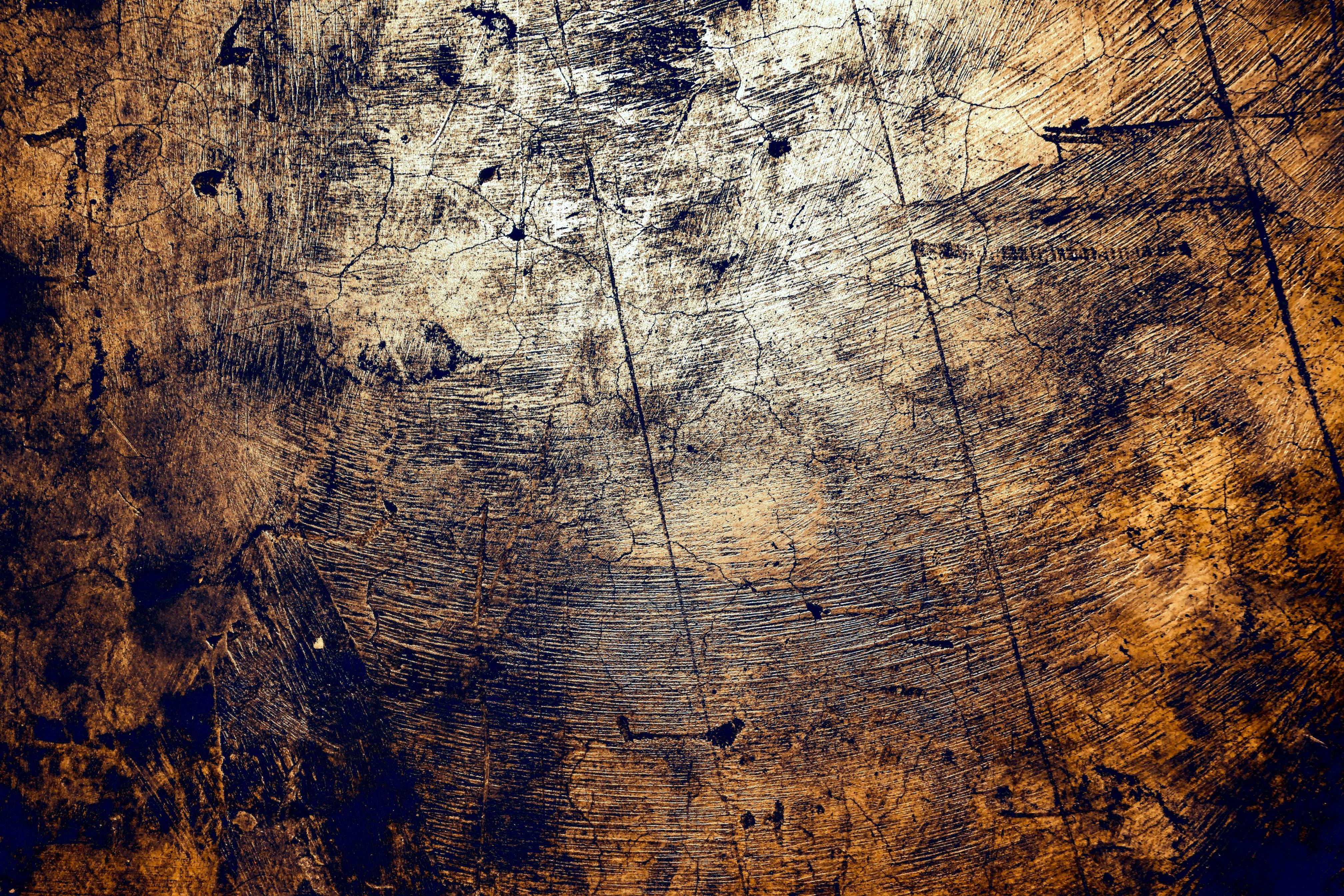 Grungy Distressed Textured Surface with Scratches HD Wallpaper