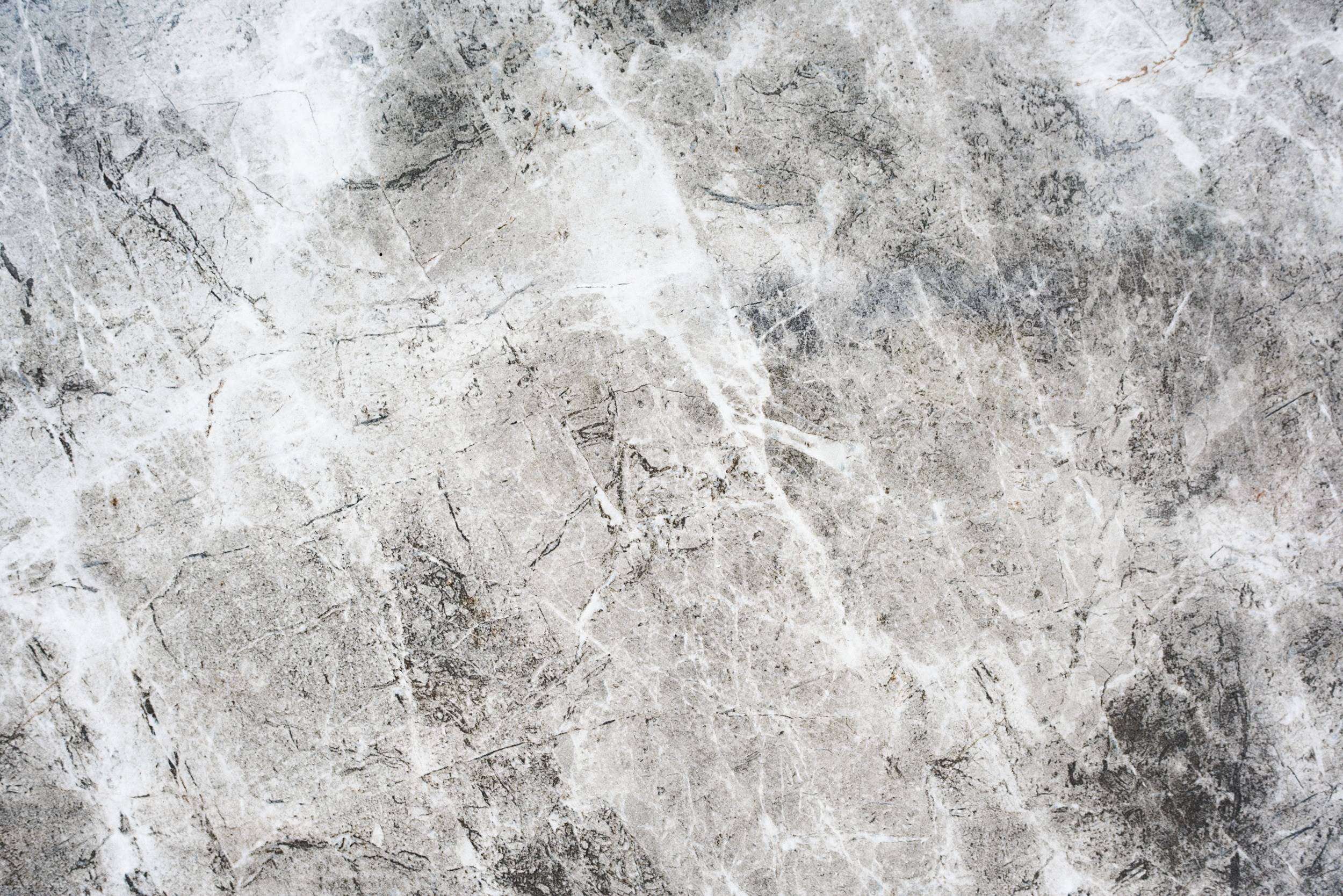 Gray and white marble texture with dark veins HD Wallpaper