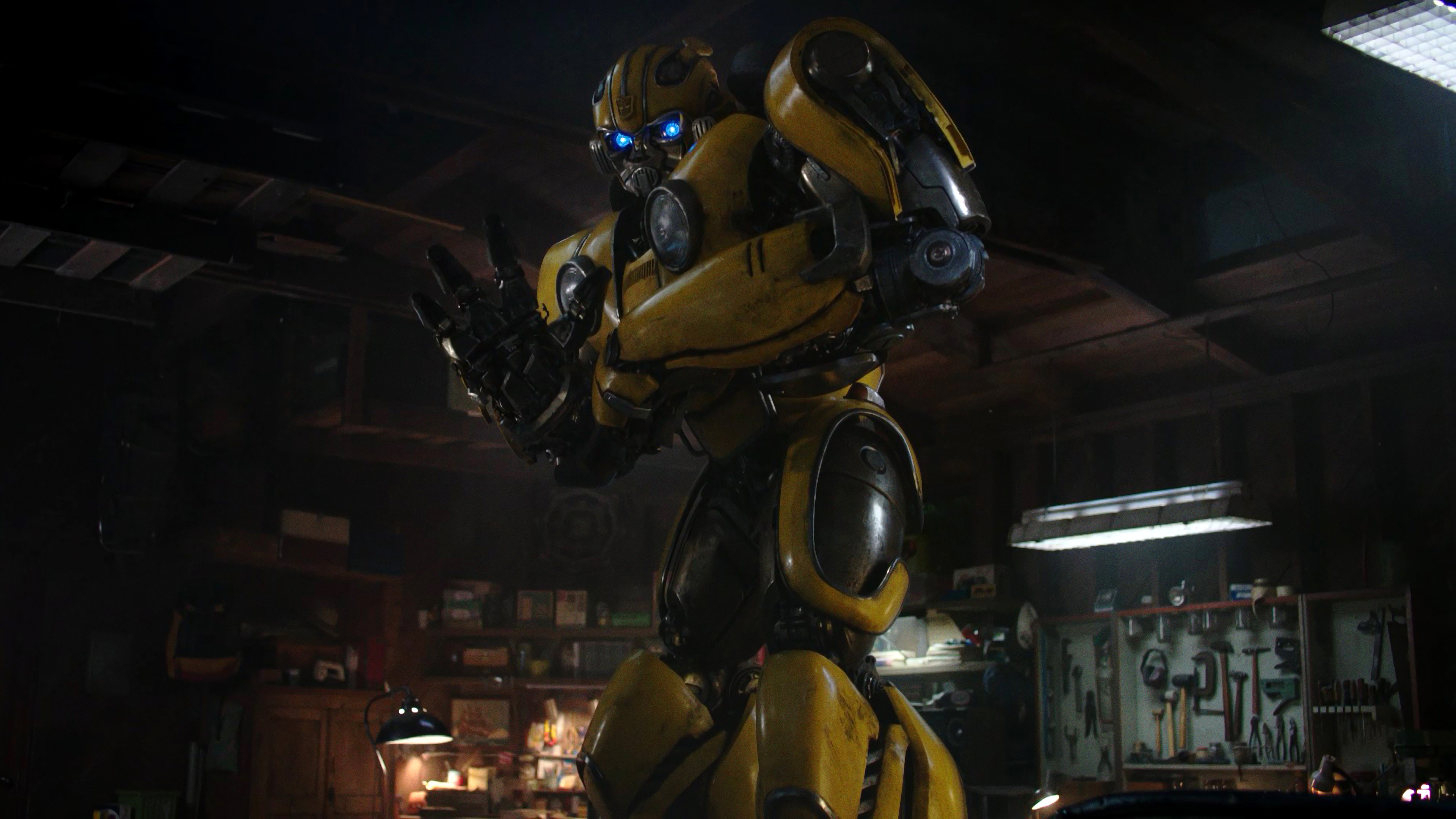 Bumblebee in a workshop HD Wallpaper