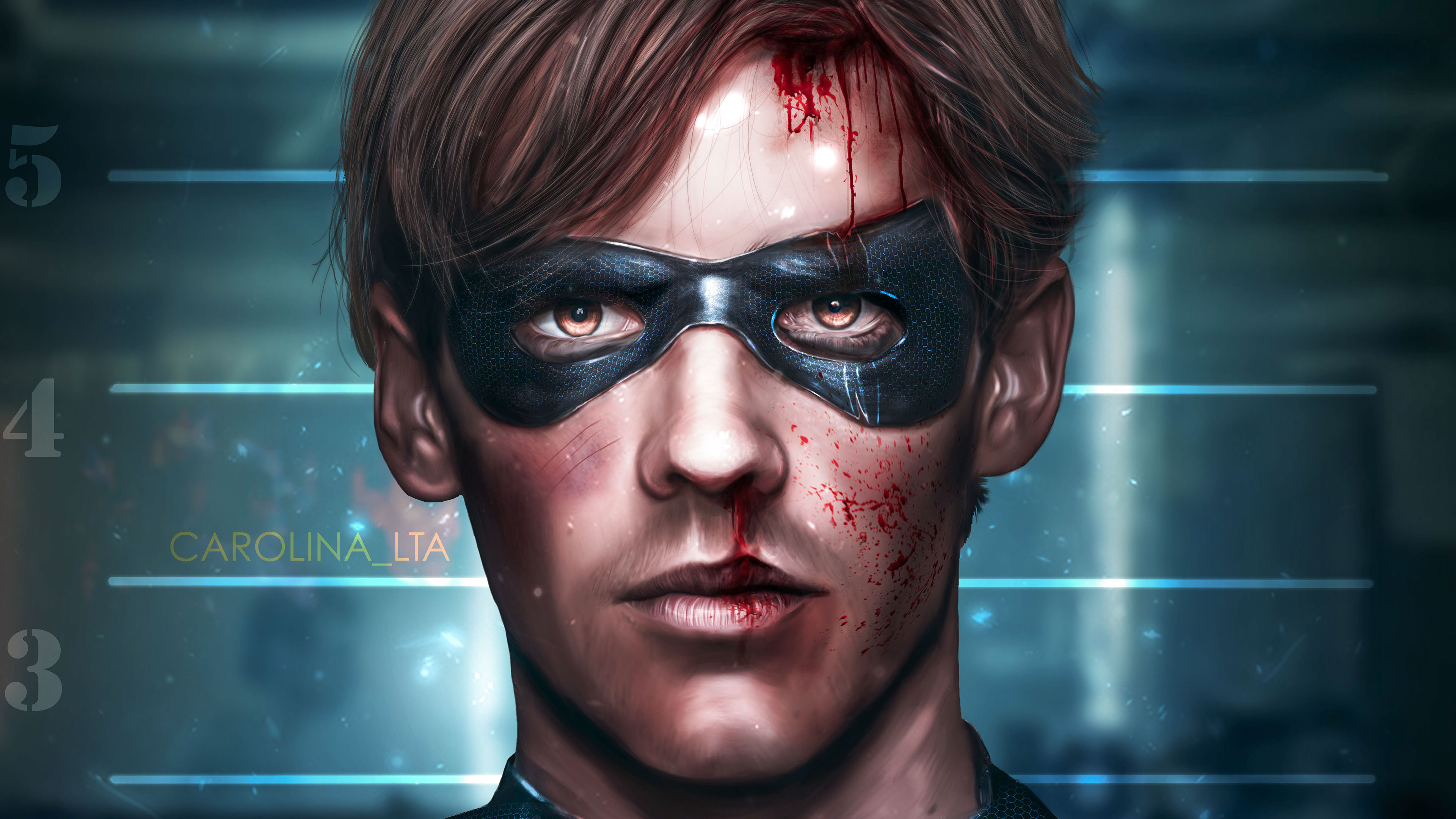 Robin from Titans in 4K HD Wallpaper