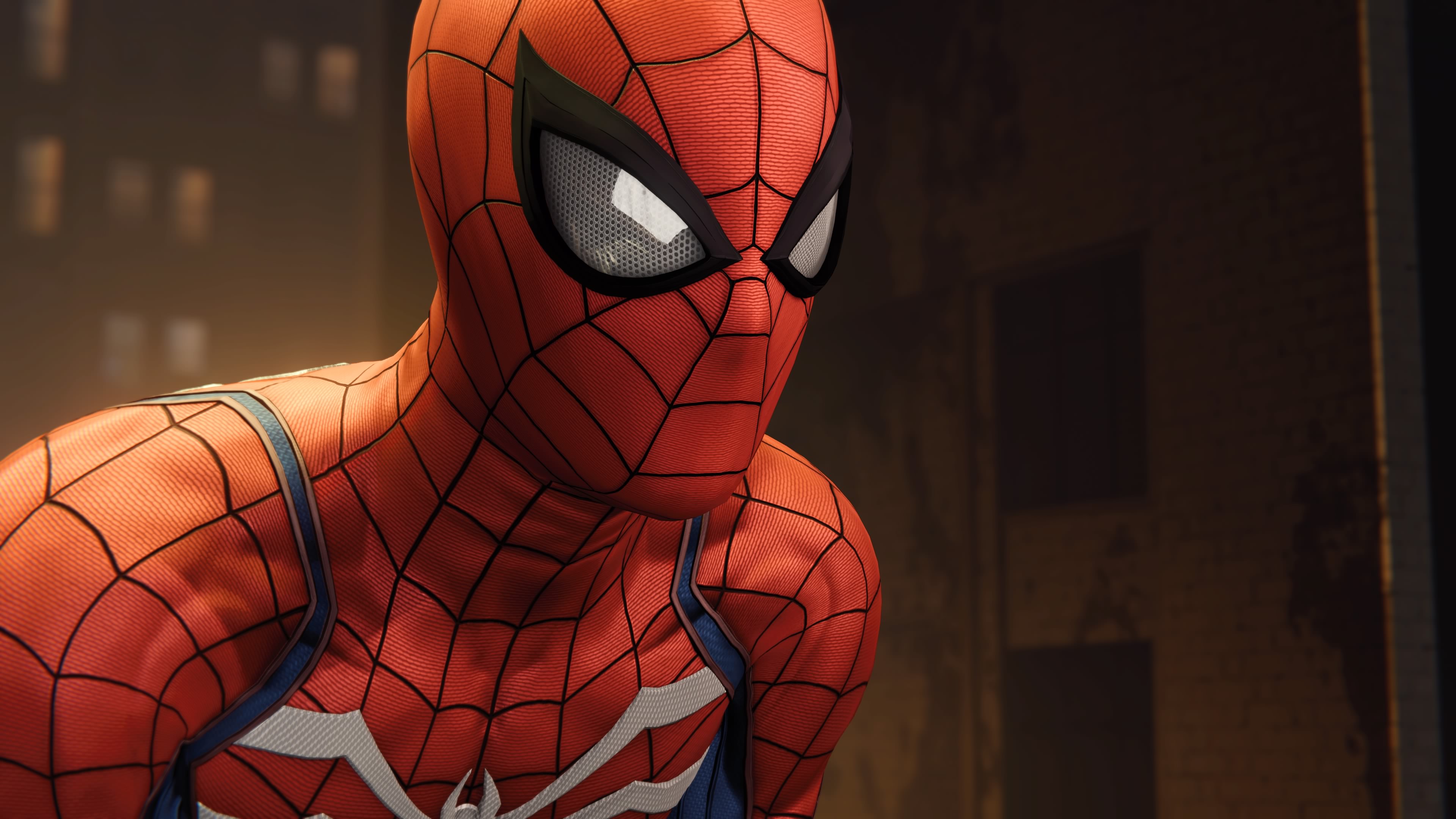 Spider-Man in his suit HD Wallpaper