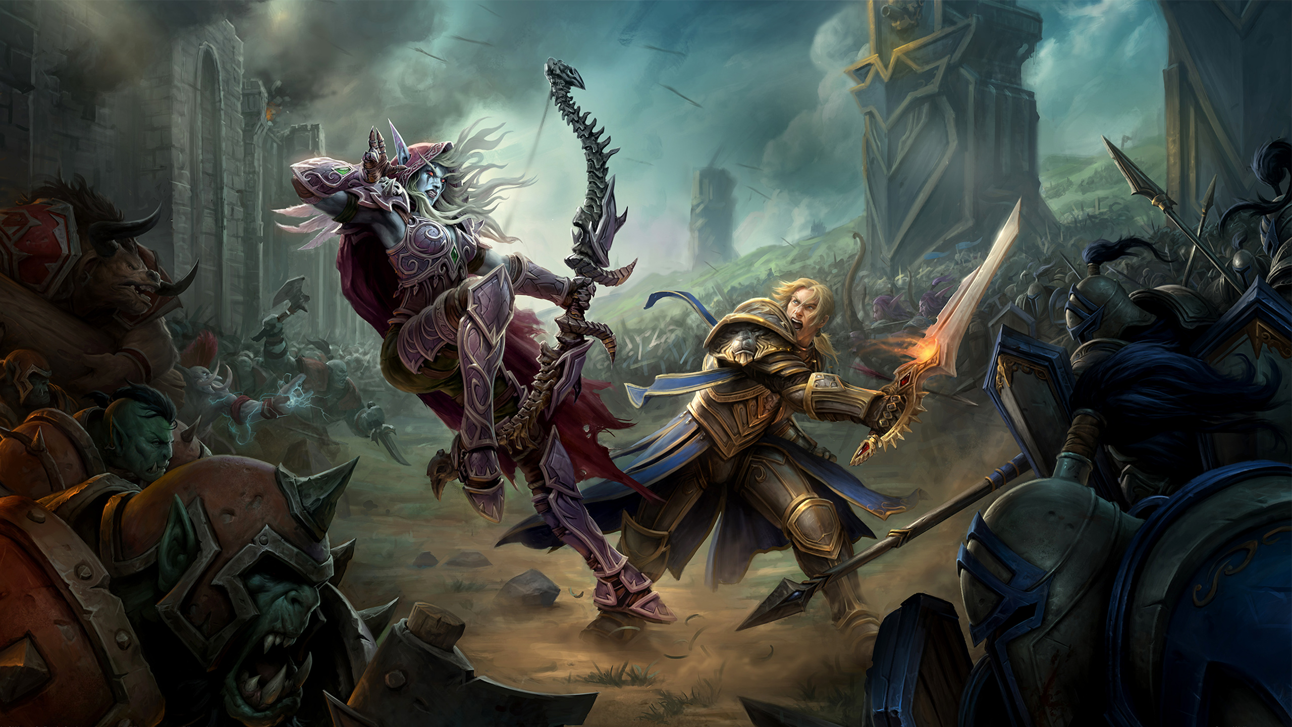 World of Warcraft Battle for Azeroth 4K HD Wallpaper
