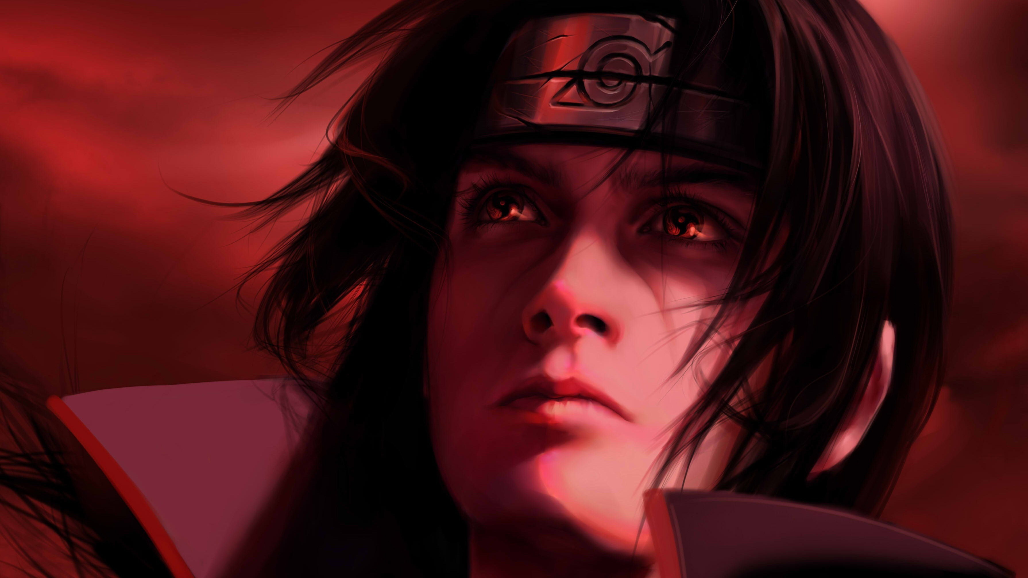 Itachi Uchiha from Naruto 4K HD Wallpaper