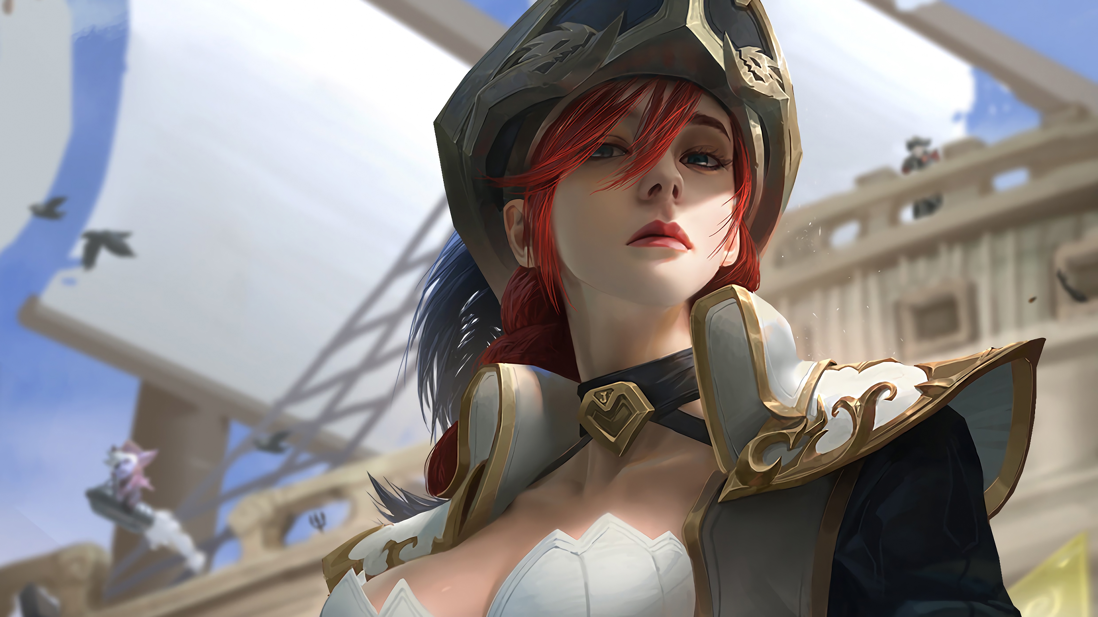 Miss Fortune from League of Legends 4K HD Wallpaper