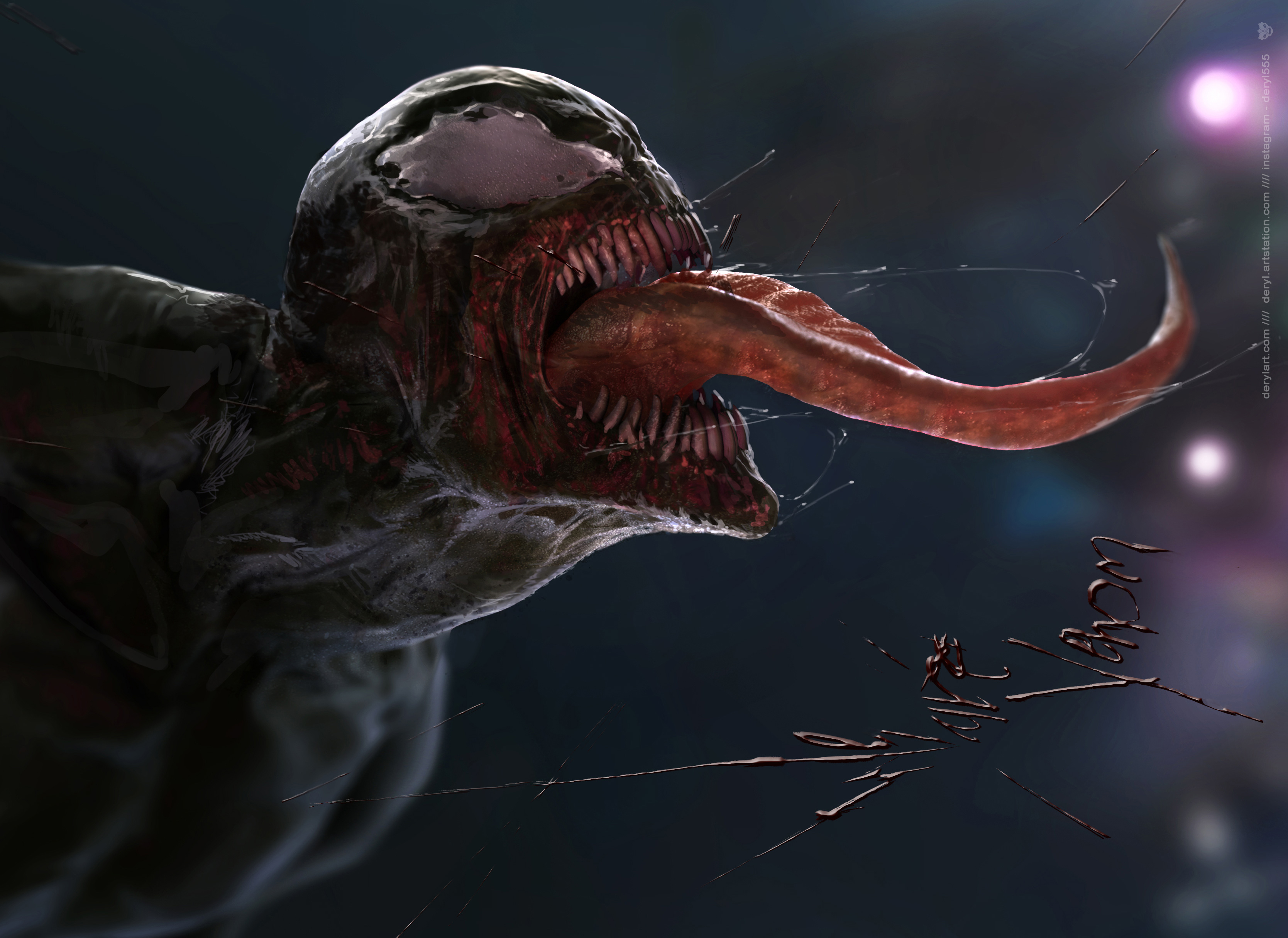 Venom 4K Digital Art HD Wallpaper
