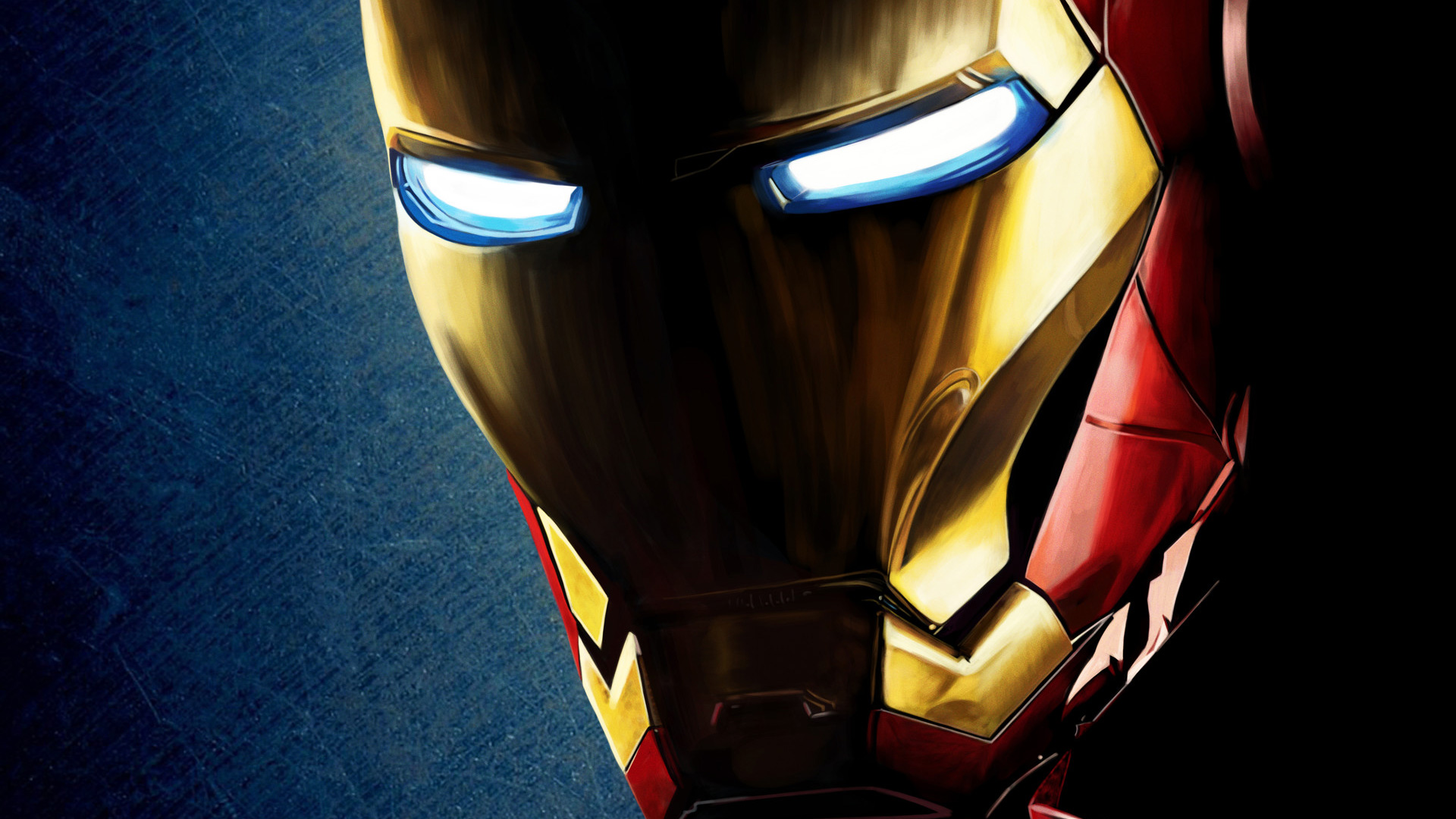 Iron Man mask artwork HD Wallpaper