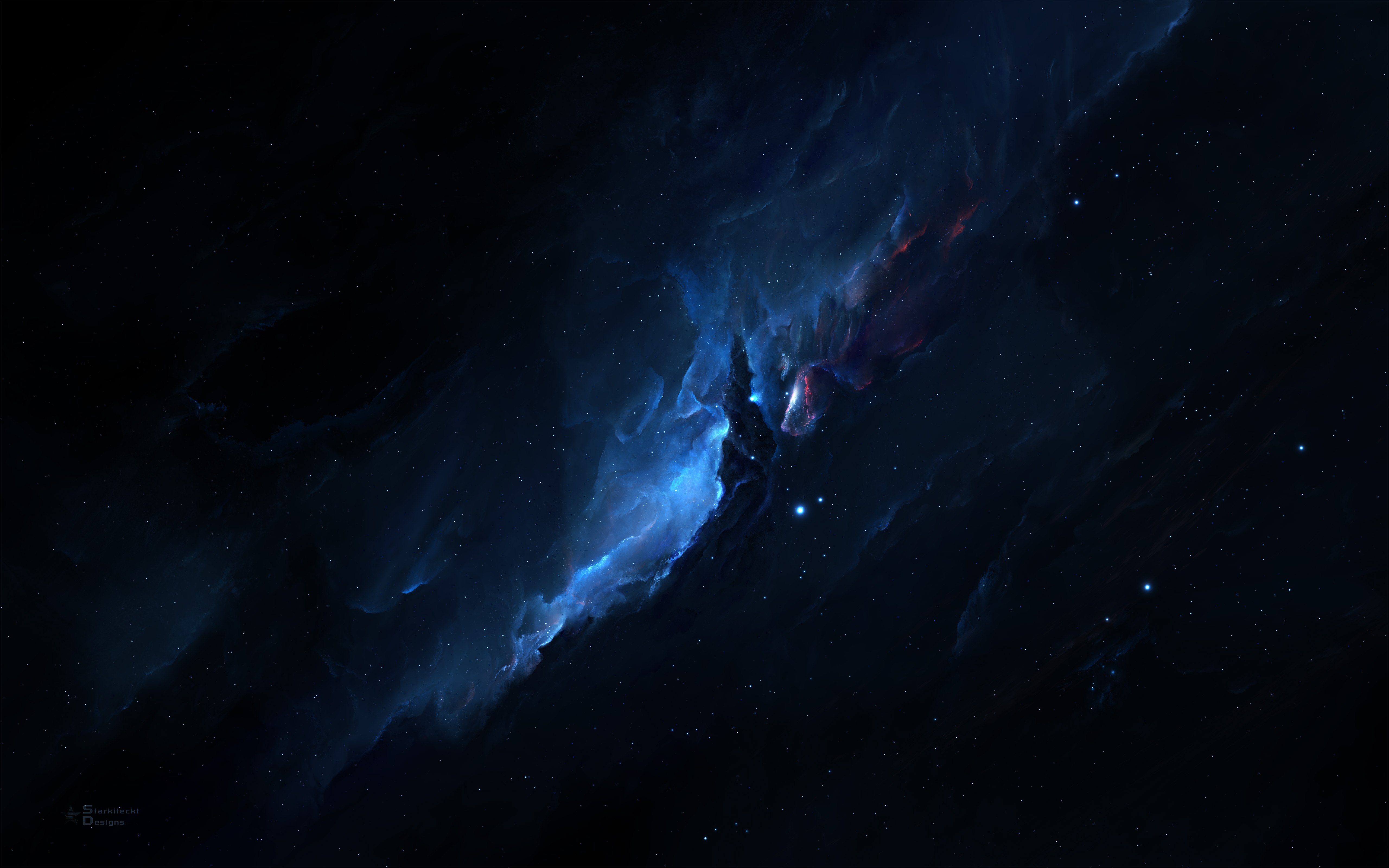 Digital Universe Nebula 4K HD Wallpaper