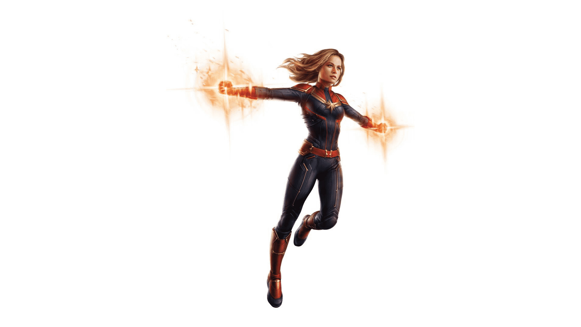 Captain Marvel in Avengers 4 Movie HD Wallpaper