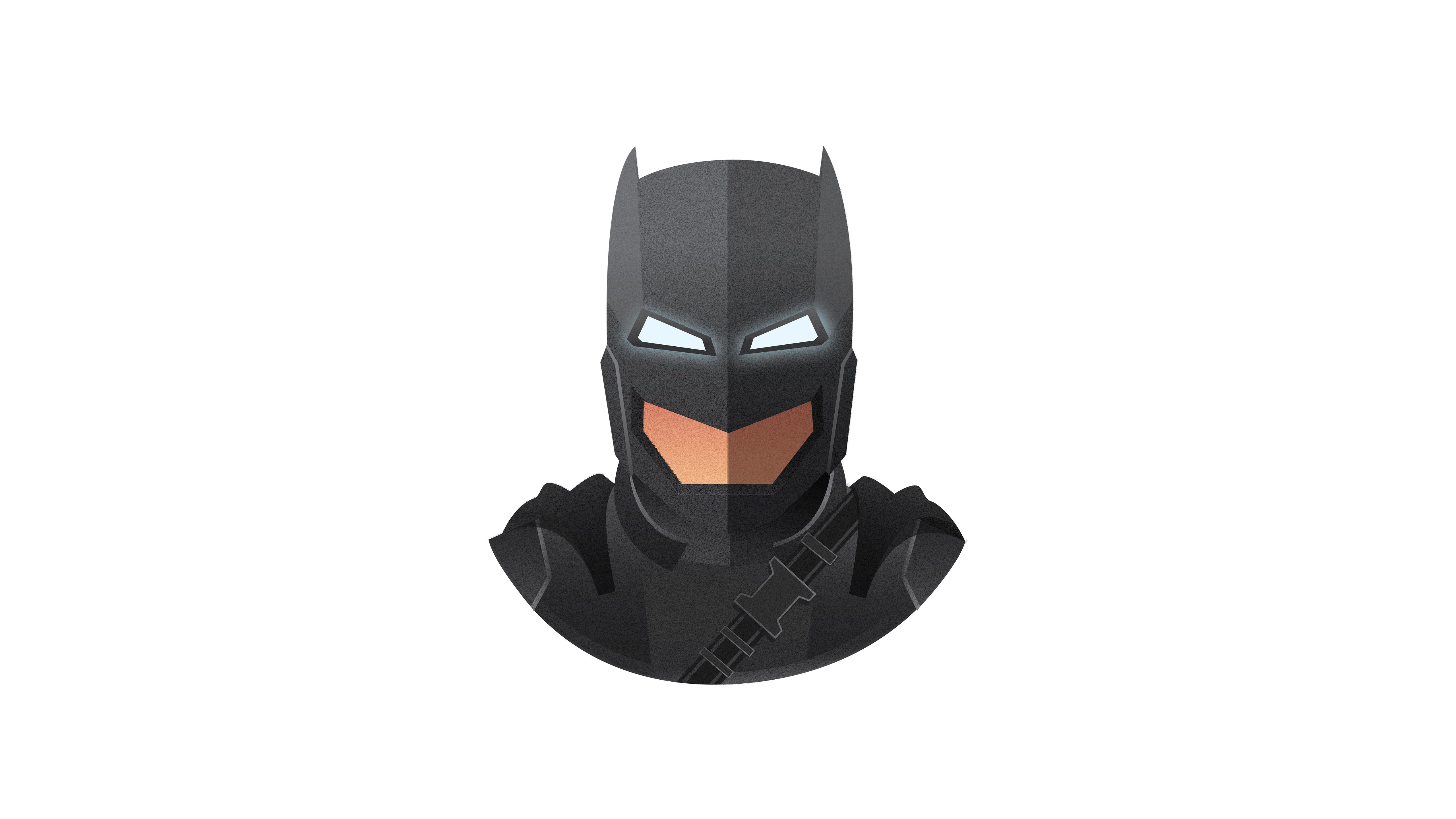 Minimalist Batman Artwork 4K HD Wallpaper