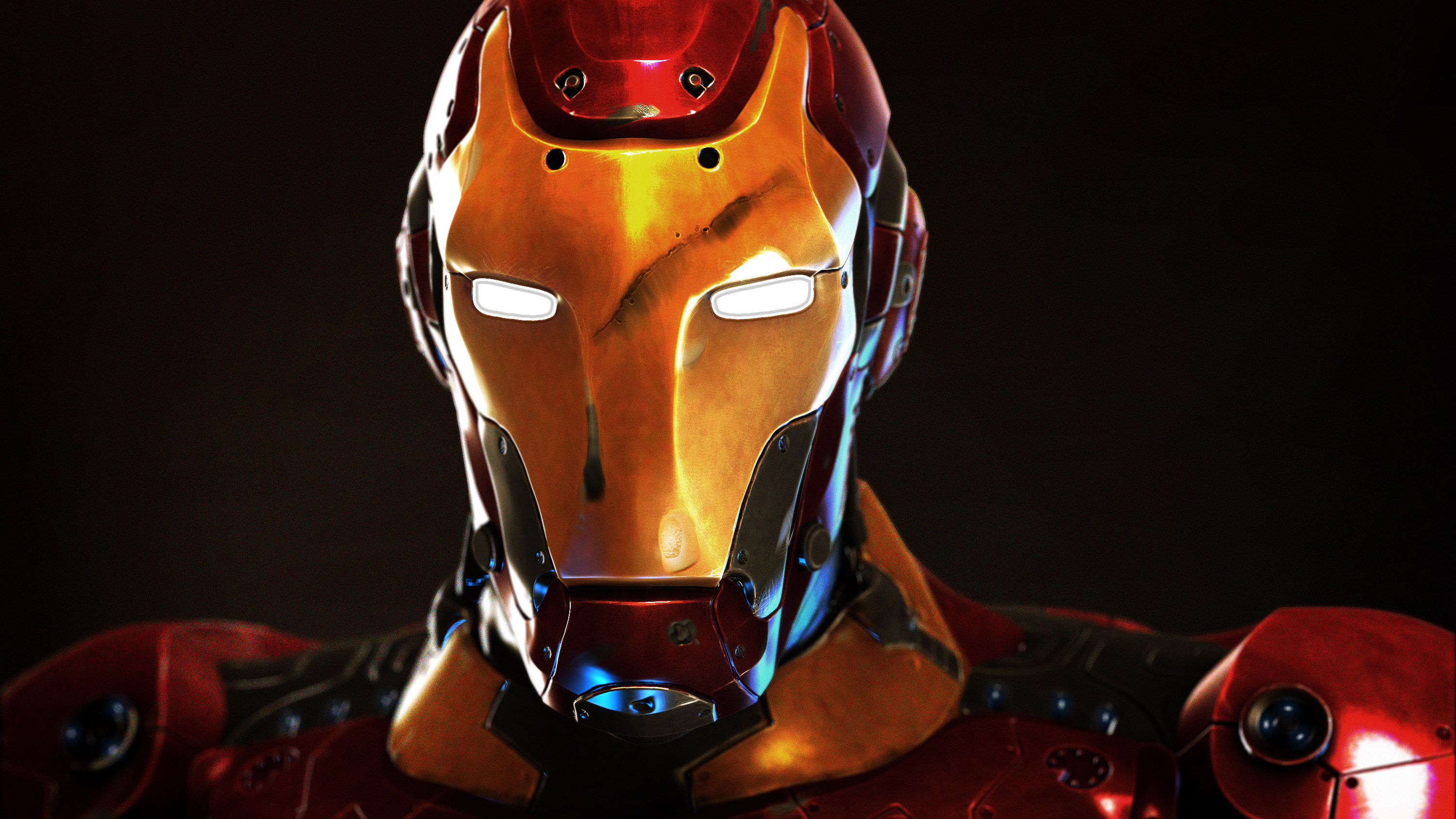 Iron Man digital art HD Wallpaper