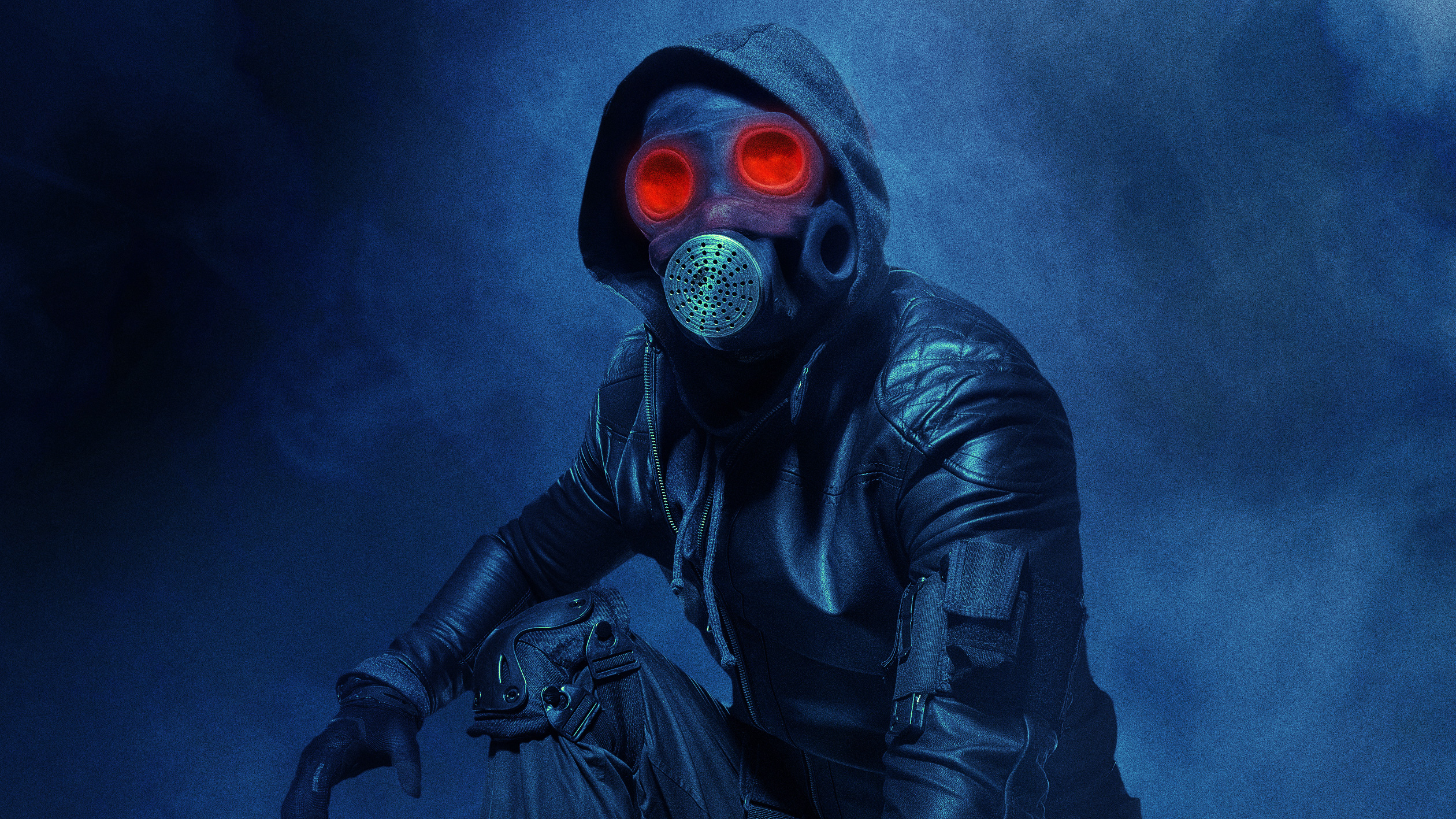 The Awakener character in a gas mask HD Wallpaper