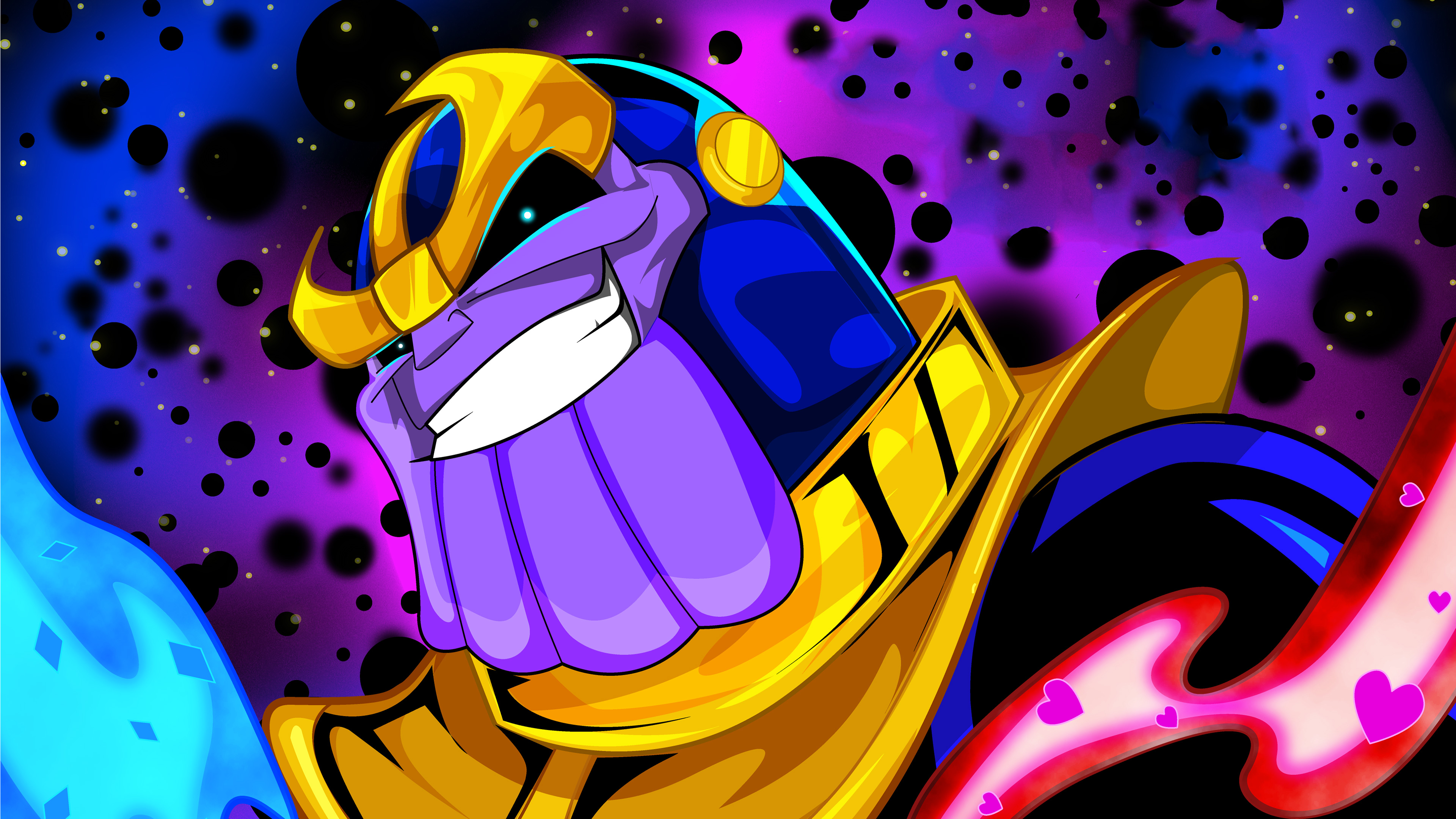 Thanos Artwork 4K Digital Art HD Wallpaper