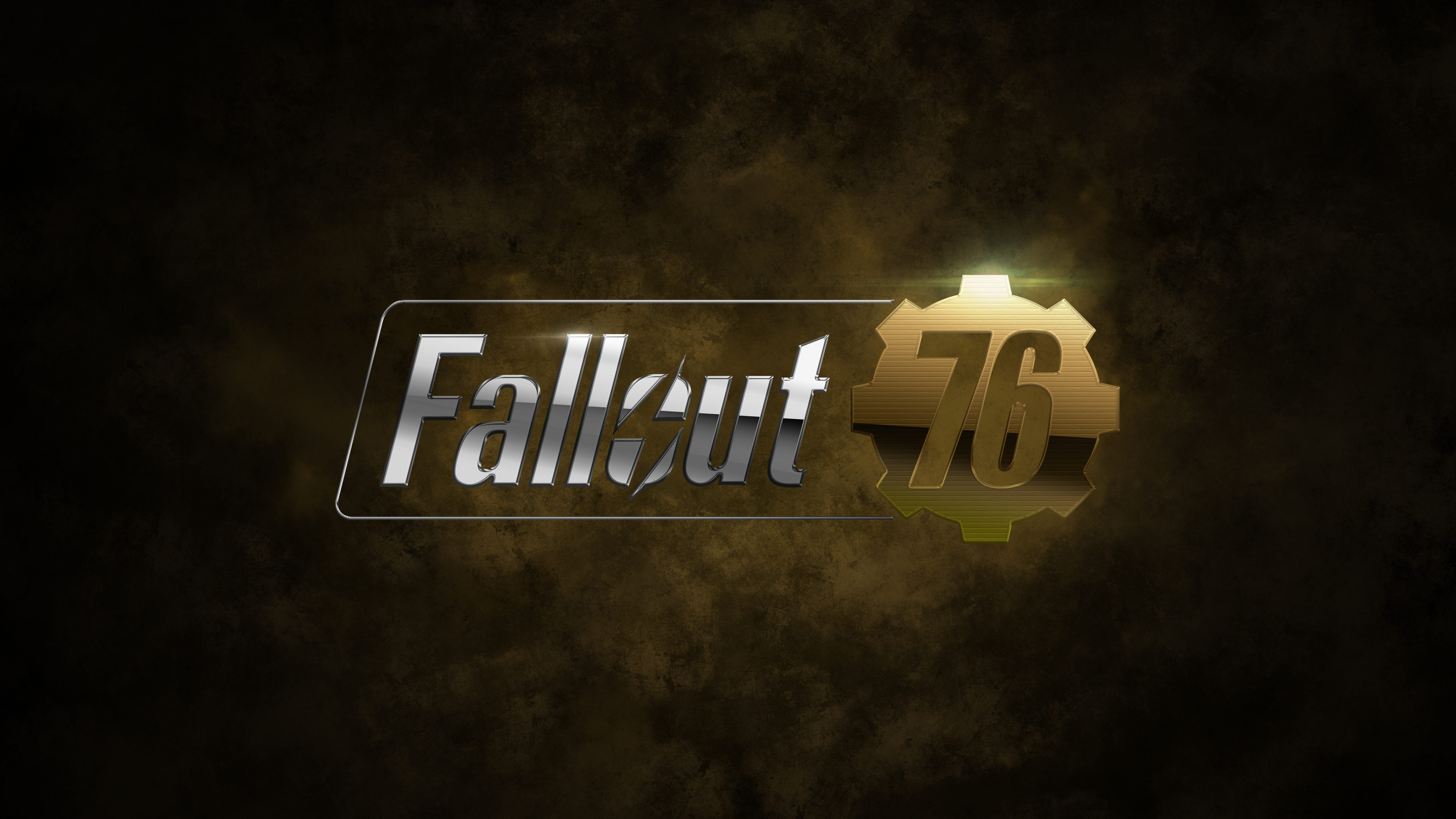 Fallout 76 logo HD Wallpaper