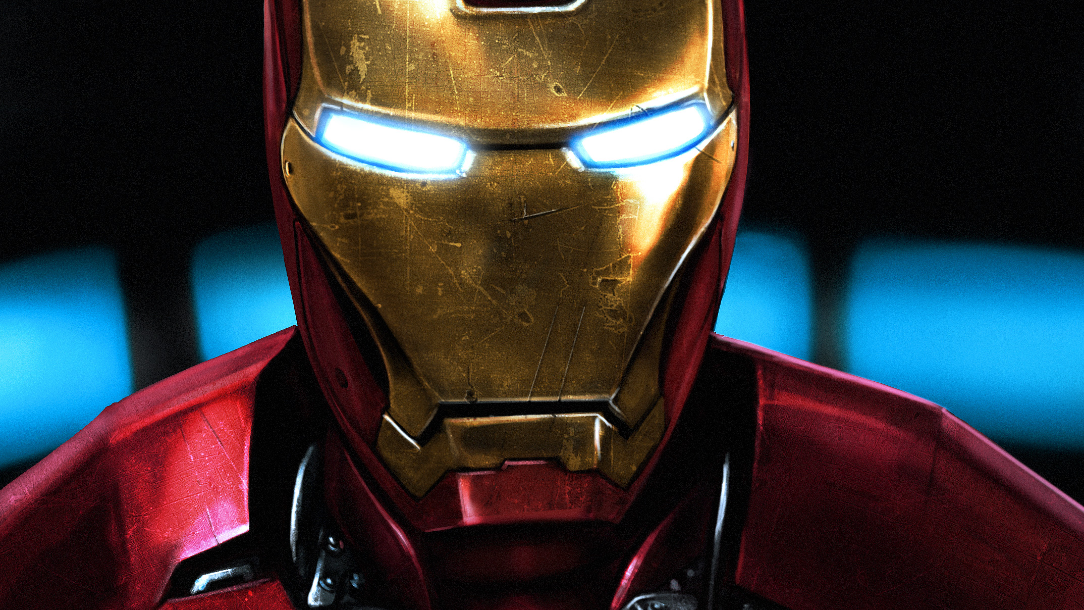 Iron Man digital art close-up HD Wallpaper