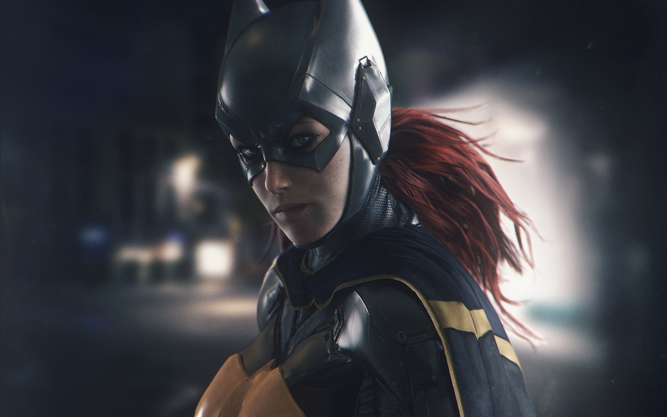 Batgirl digital art HD Wallpaper