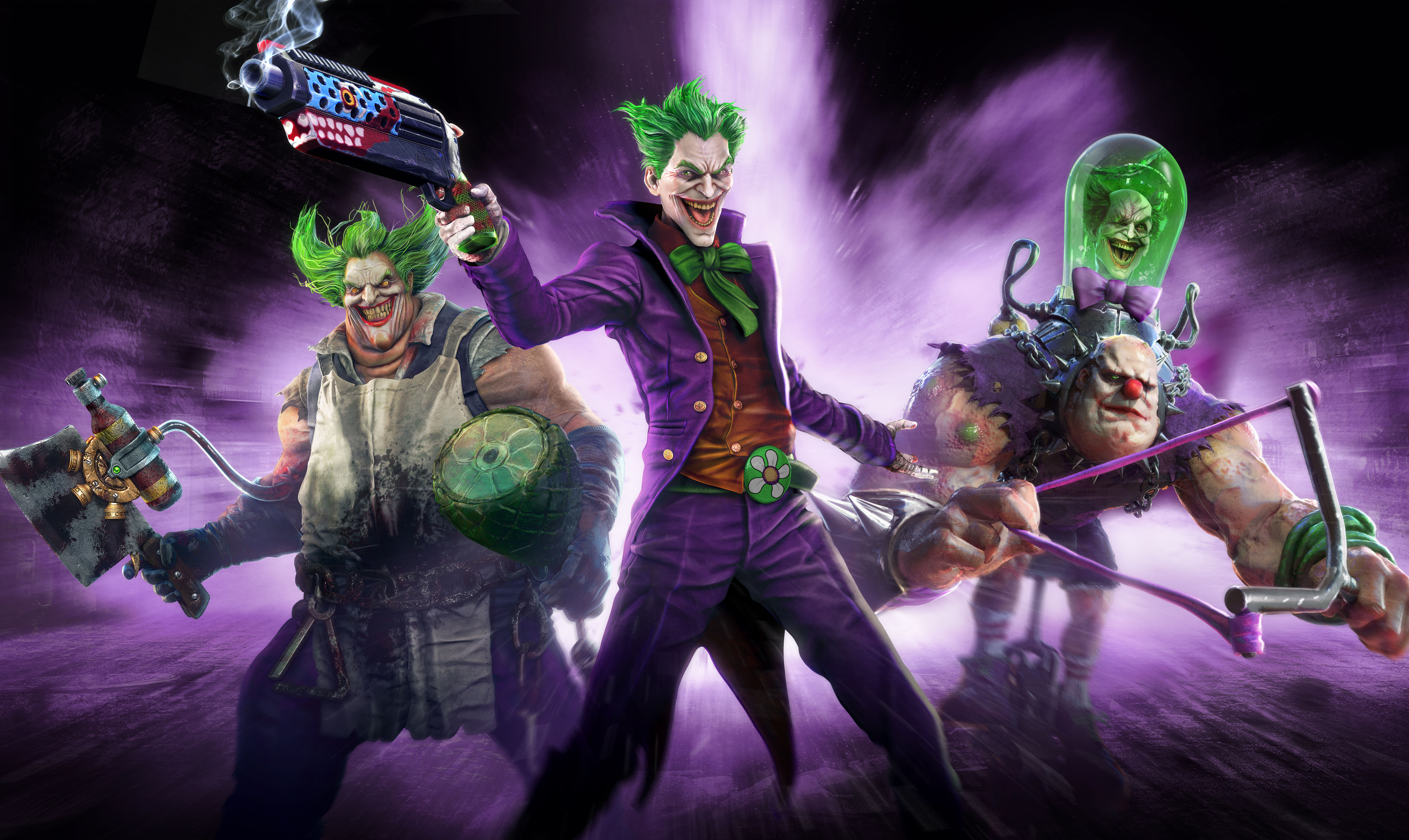 Infinite Crisis Joker and allies HD Wallpaper