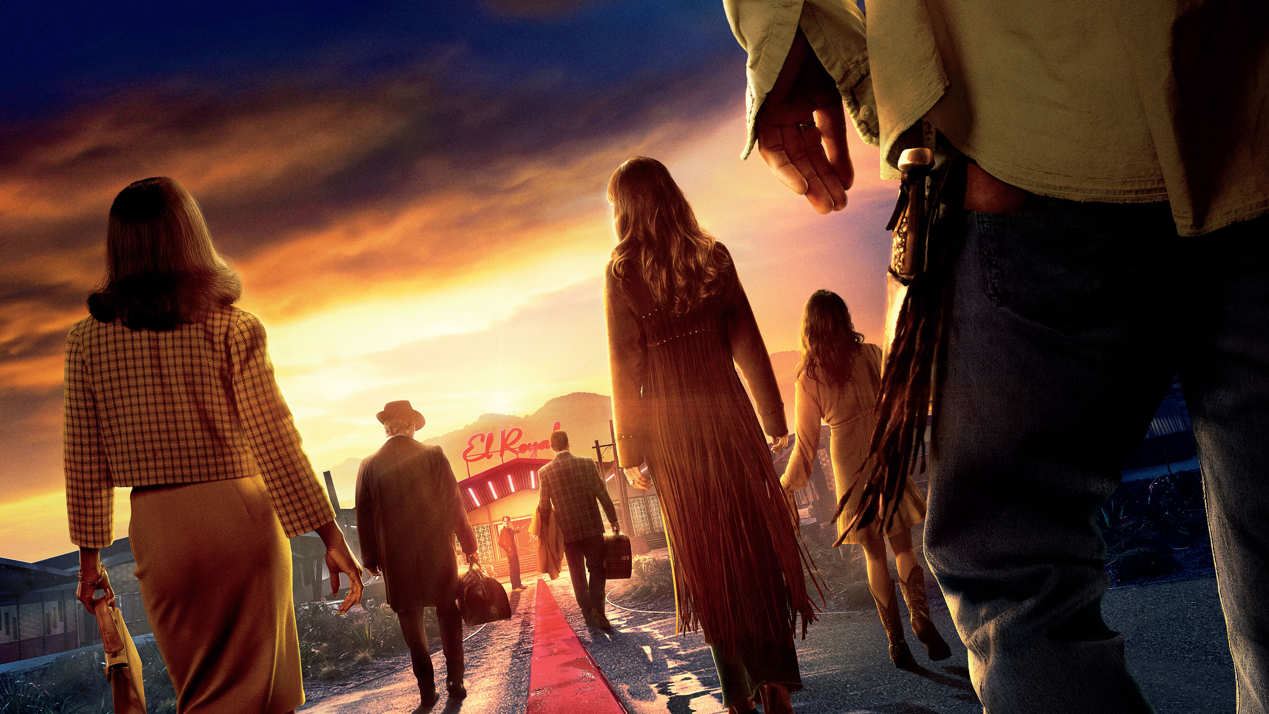 Bad Times at the El Royale movie poster HD Wallpaper