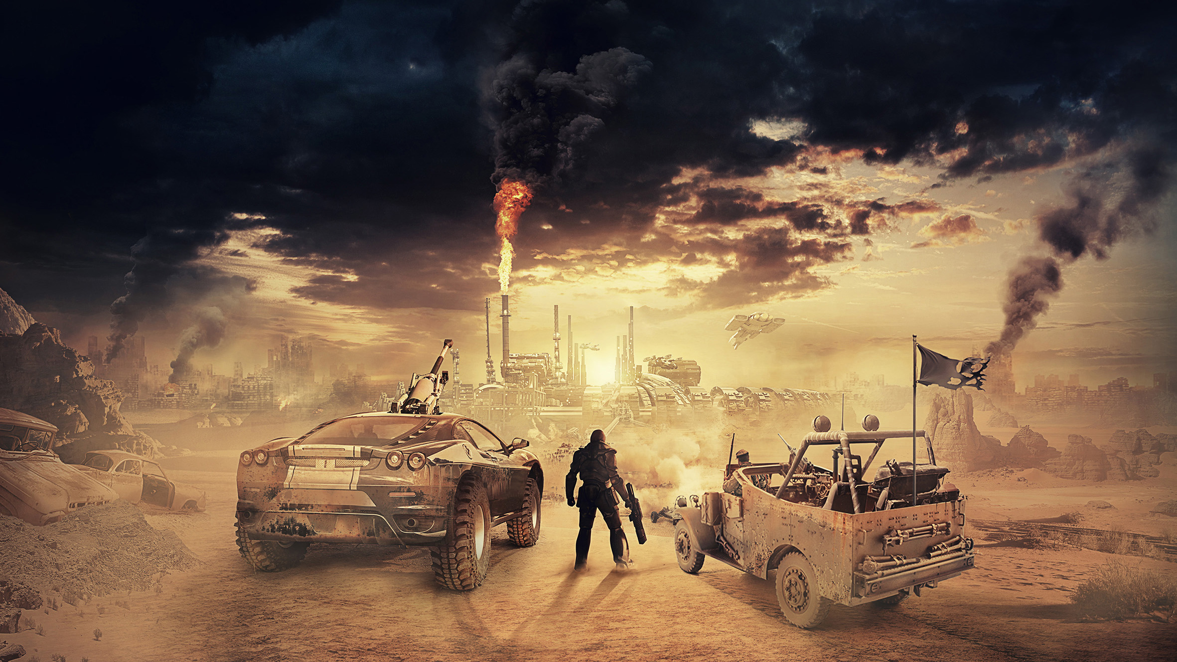 Mad Max Artwork HD Wallpaper