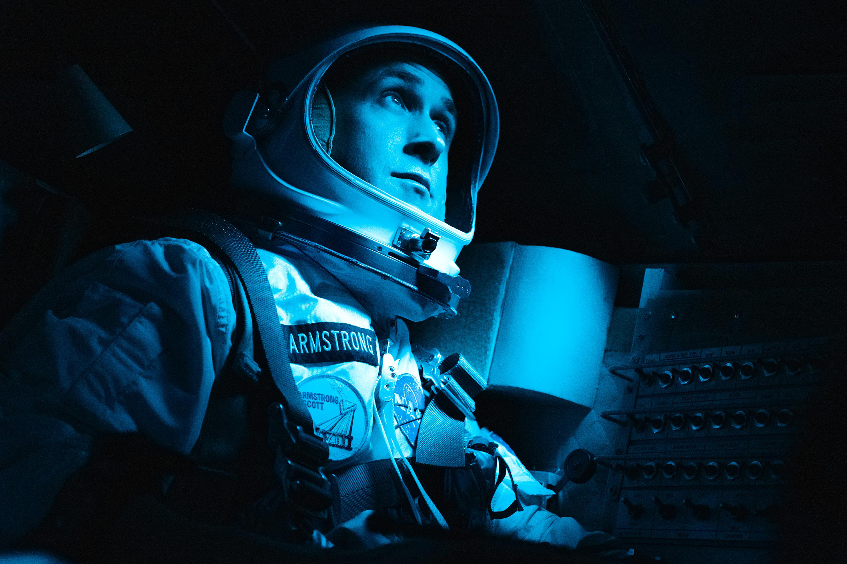 Ryan Gosling as Neil Armstrong in First Man HD Wallpaper
