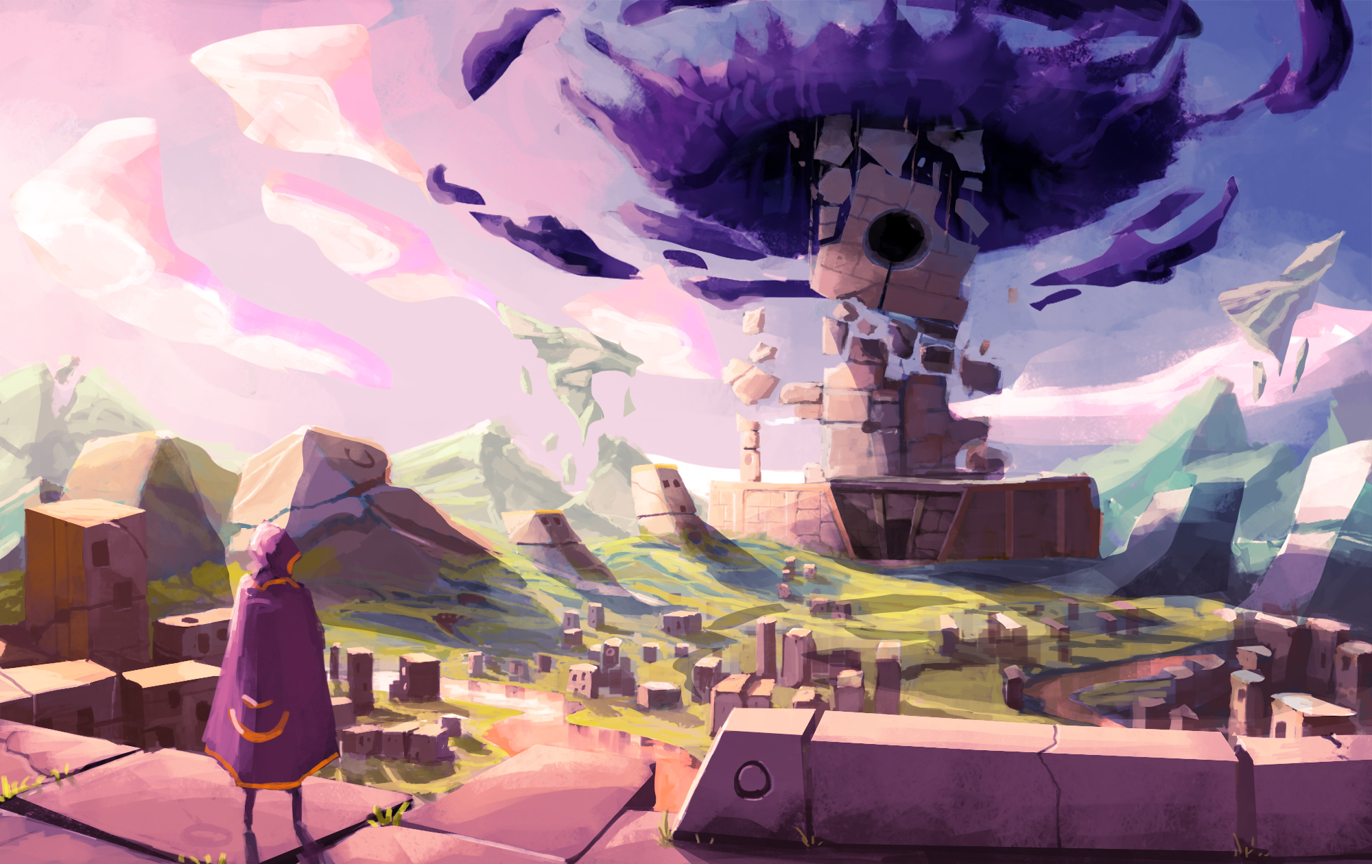 The Sojourn artwork HD Wallpaper
