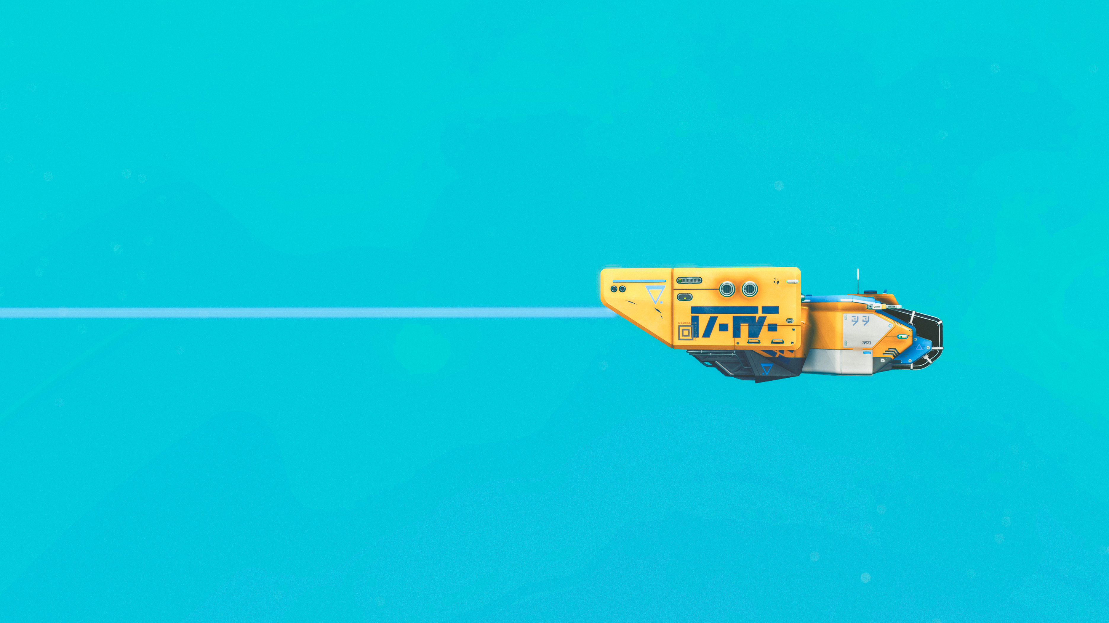 No Man's Sky 4K spaceship HD Wallpaper