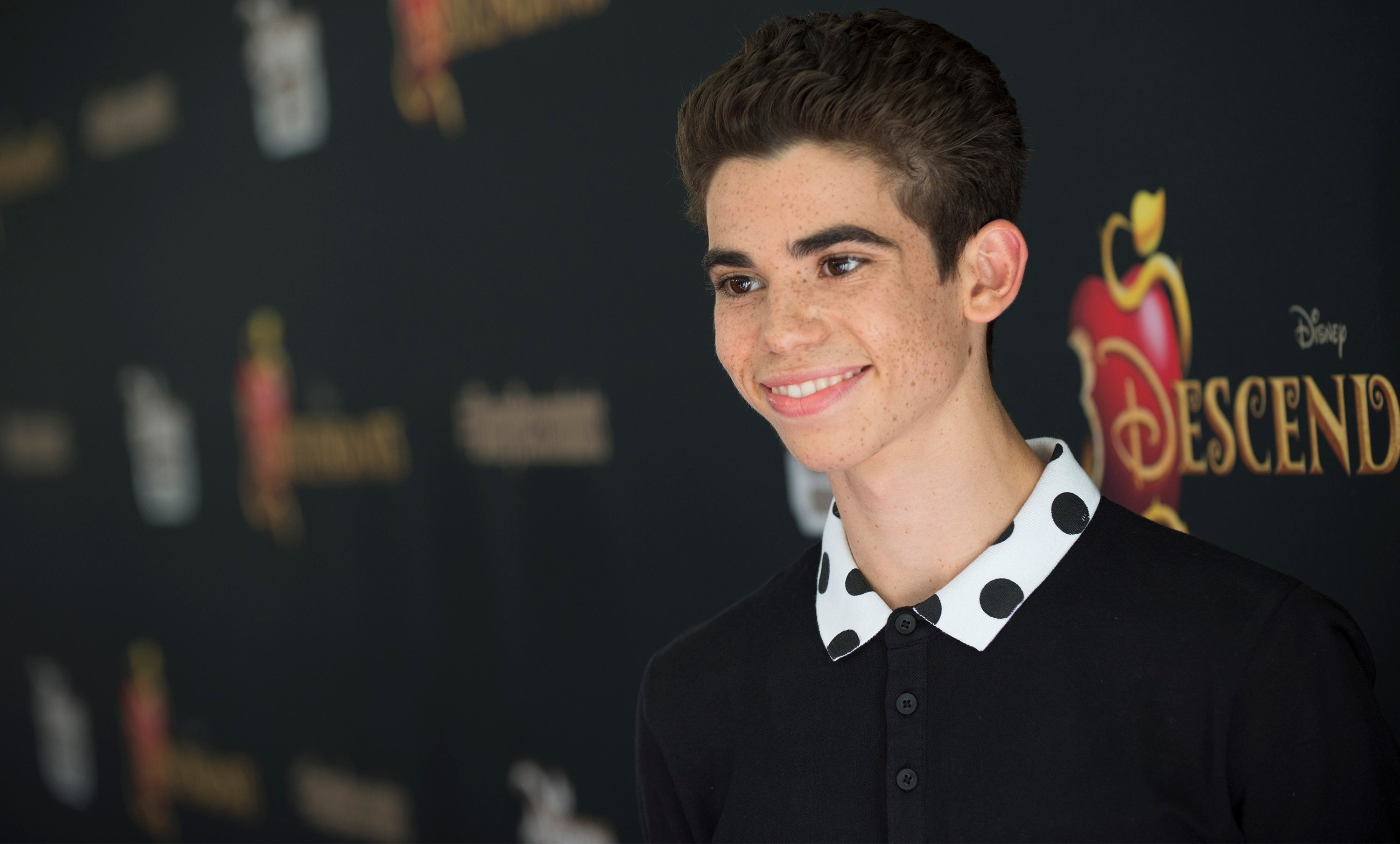 Cameron Boyce at Disney's Descendants premiere HD Wallpaper