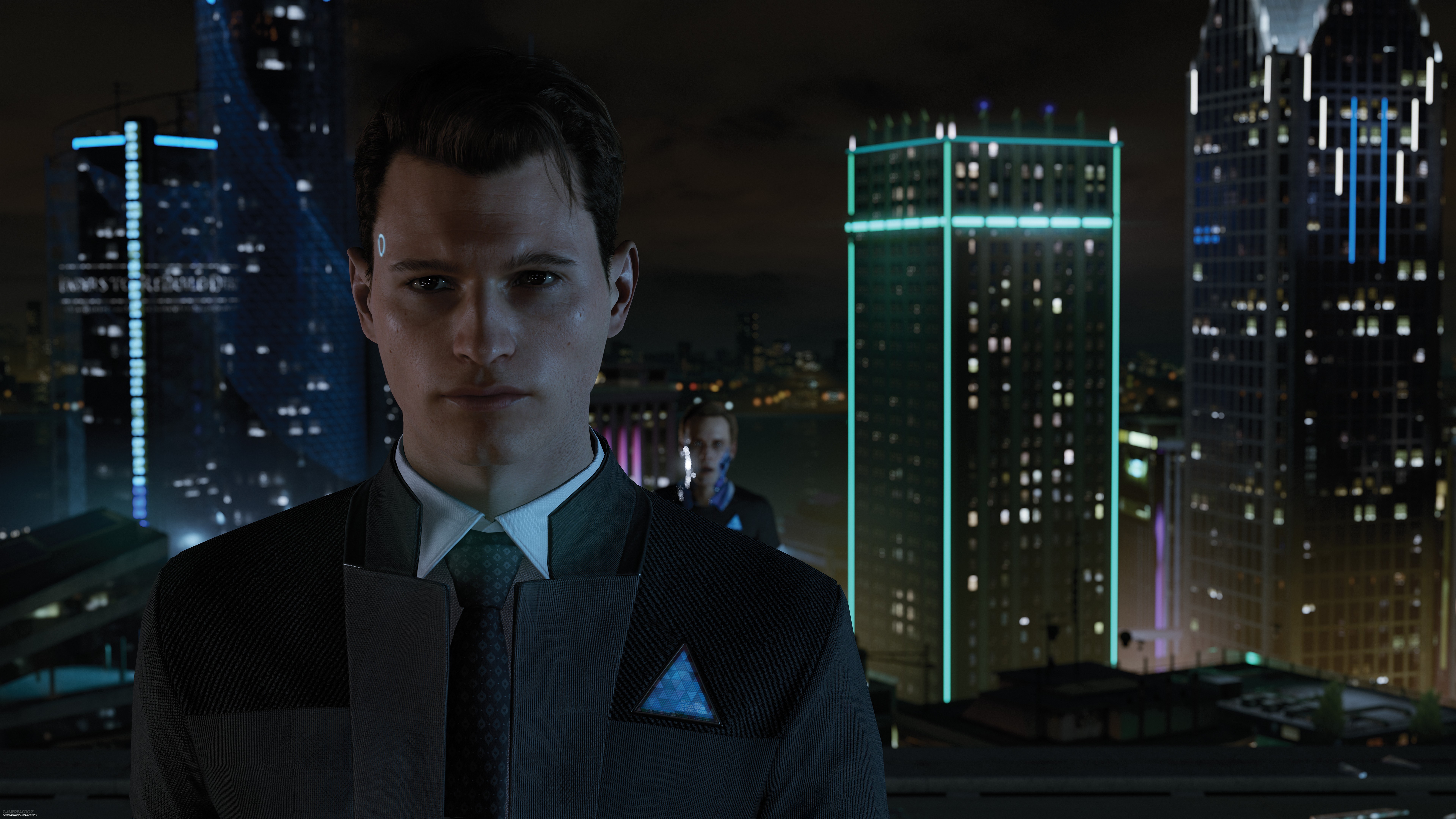 Connor from Detroit: Become Human HD Wallpaper