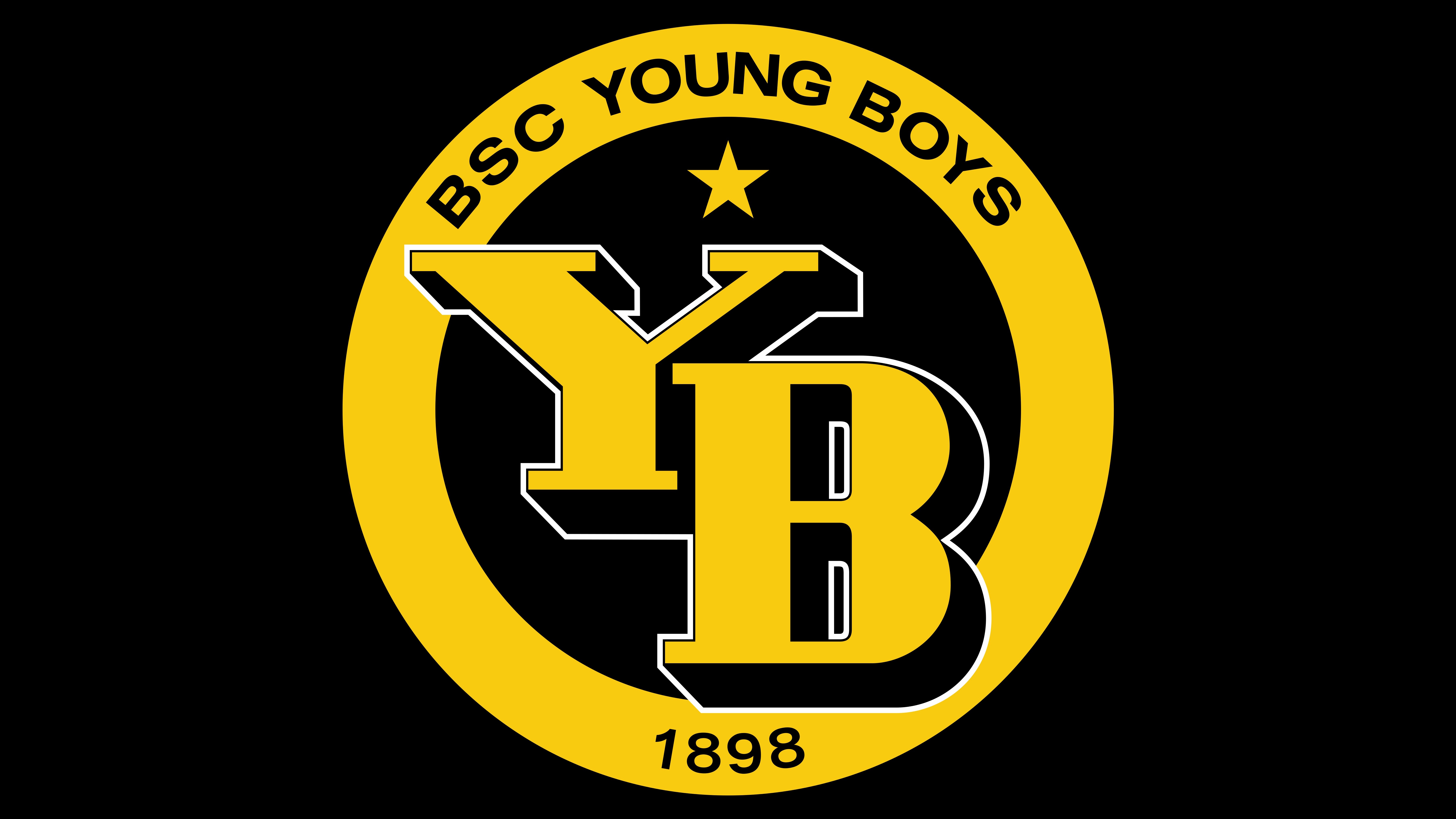 BSC Young Boys logo with 1898 HD Wallpaper