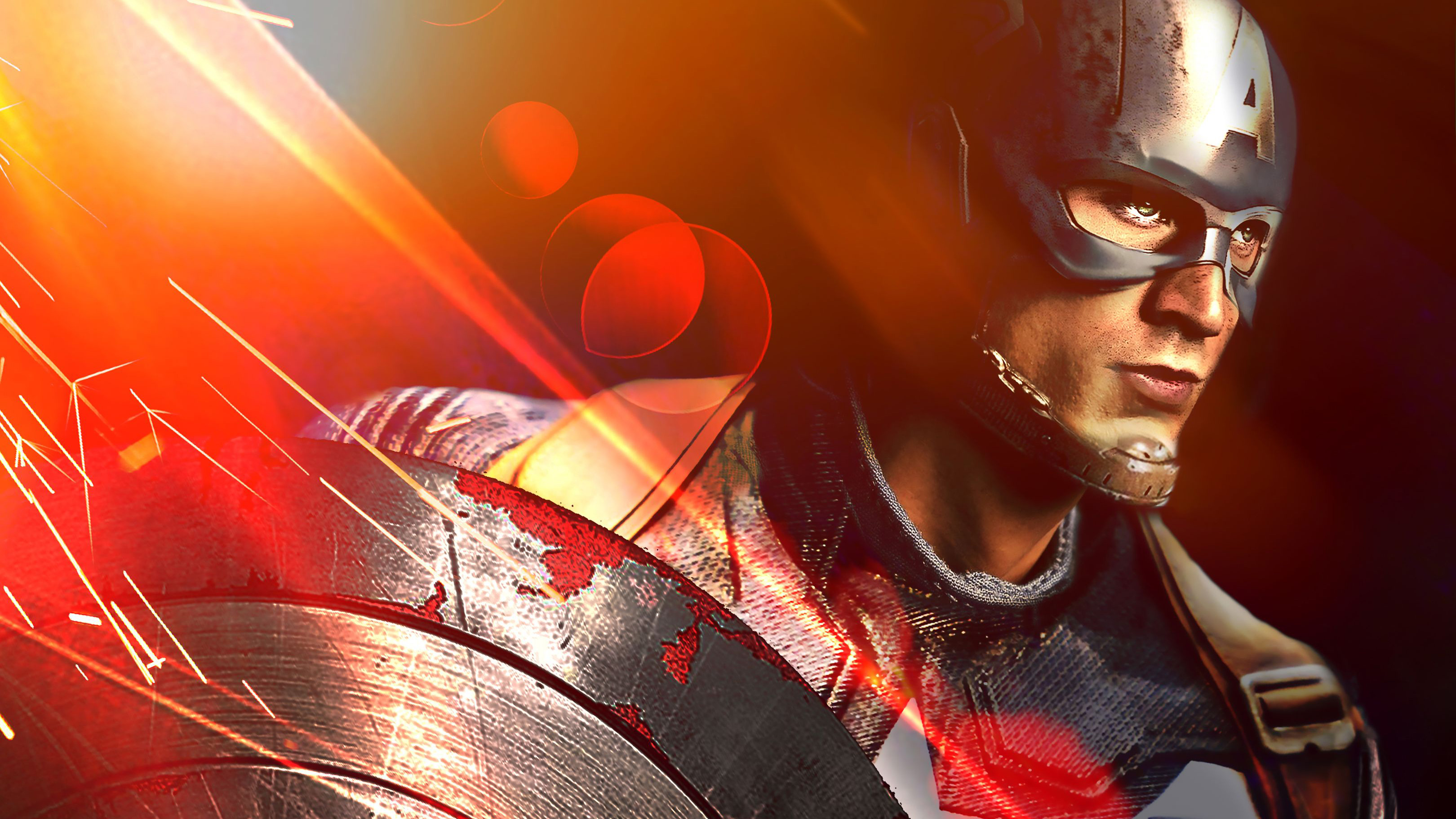 Captain America 4K Artwork HD Wallpaper