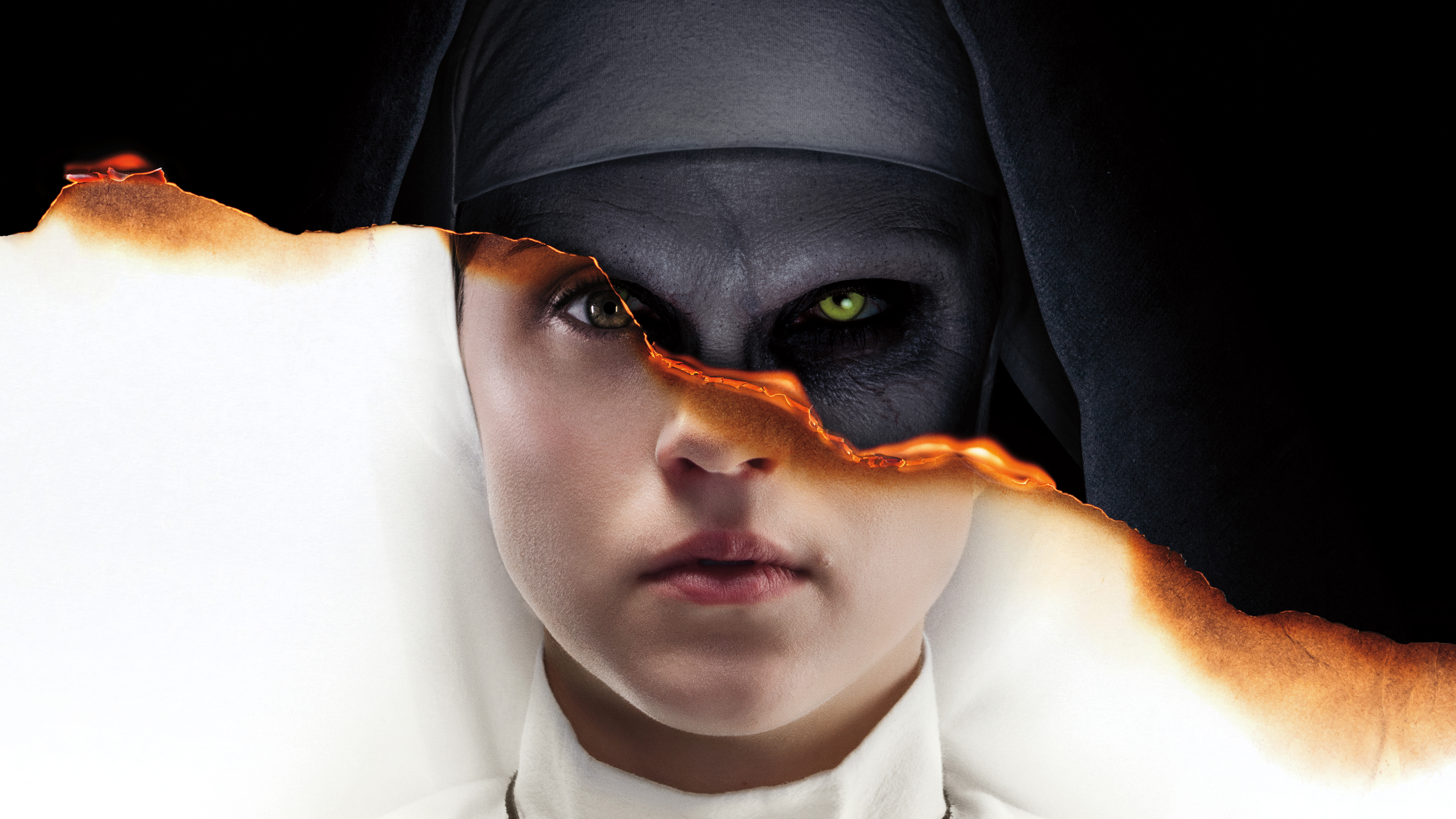The Nun movie poster HD Wallpaper