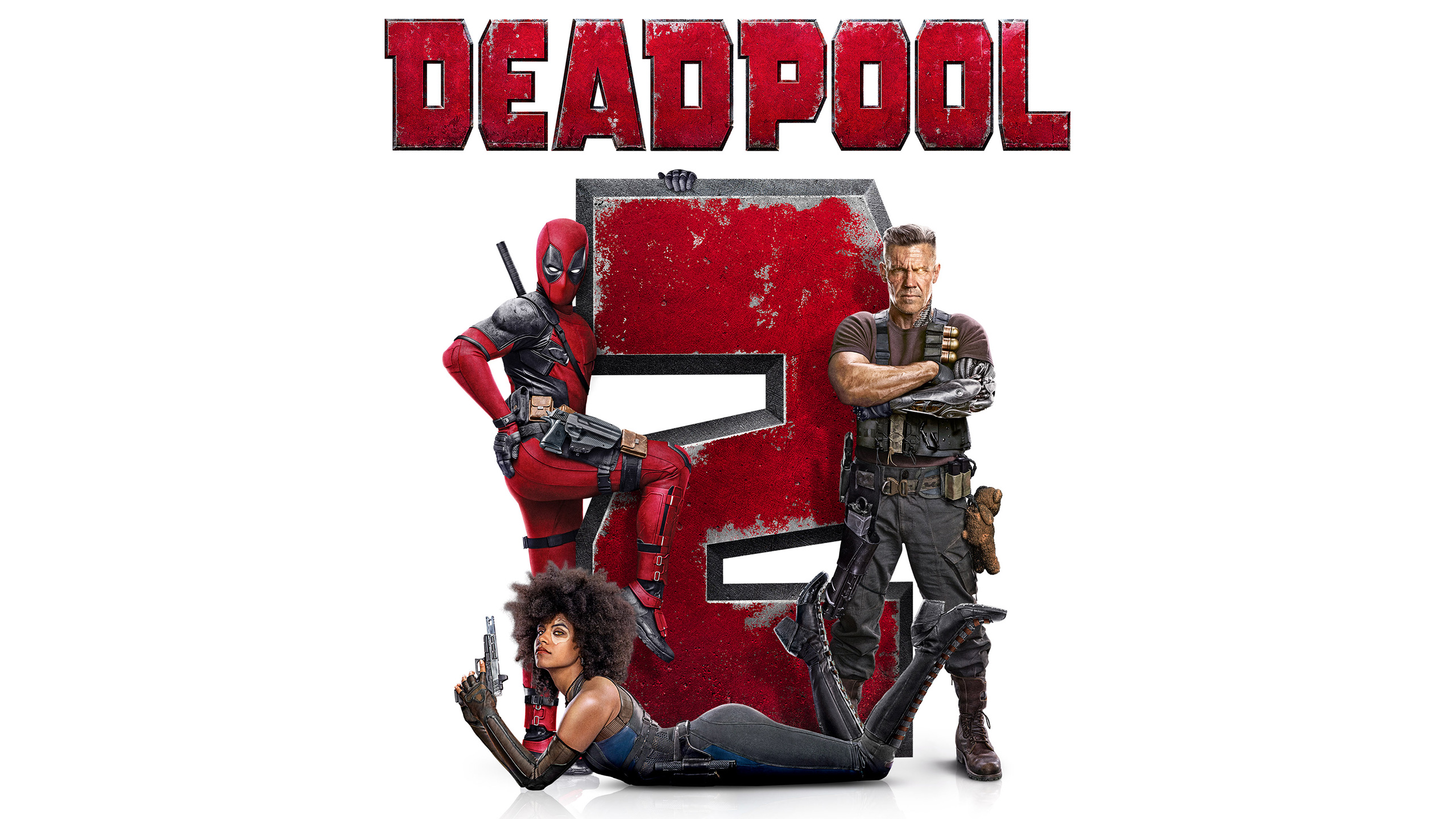 Deadpool 2 Movie Poster with Deadpool and Cable HD Wallpaper