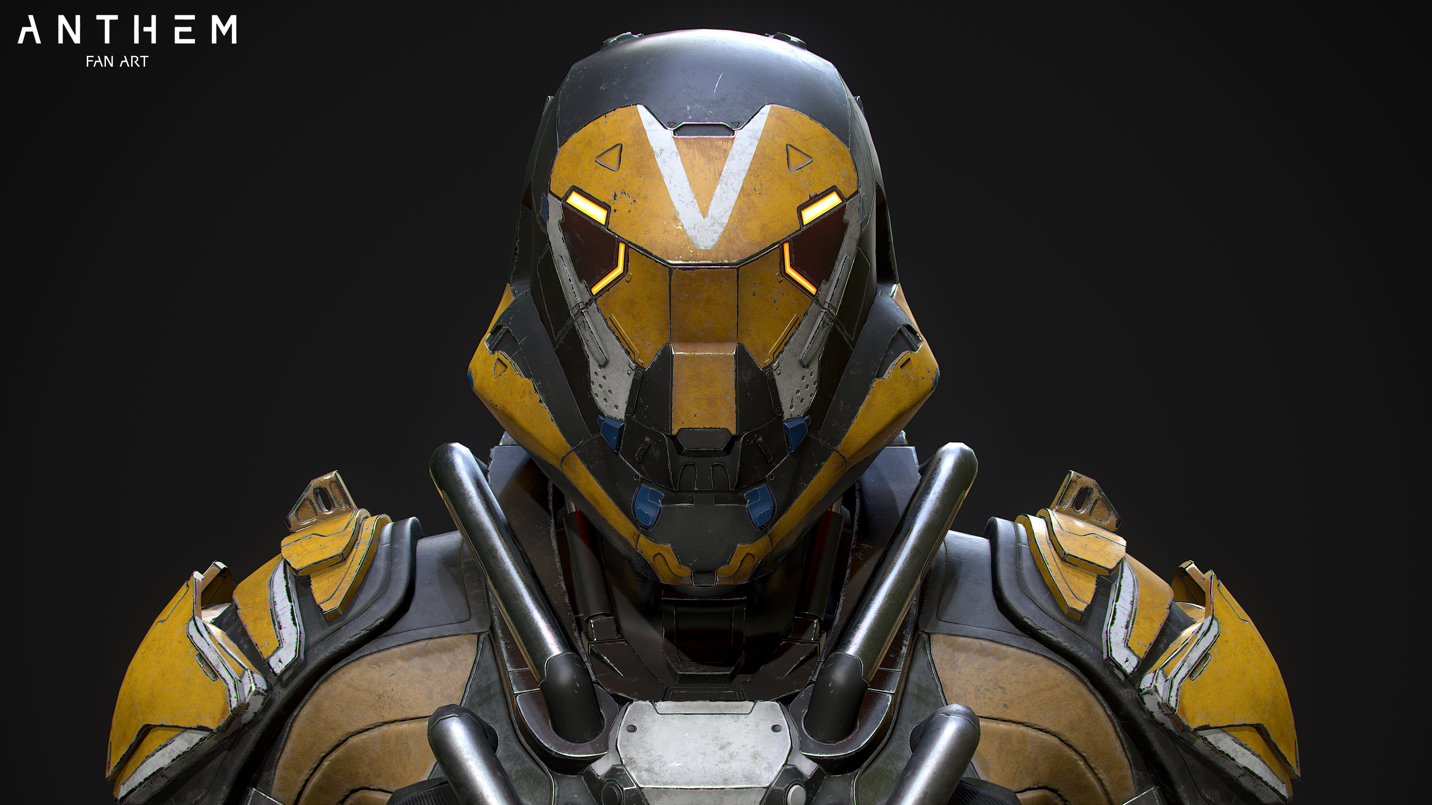Anthem Fan Art Javelin Close-up HD Wallpaper