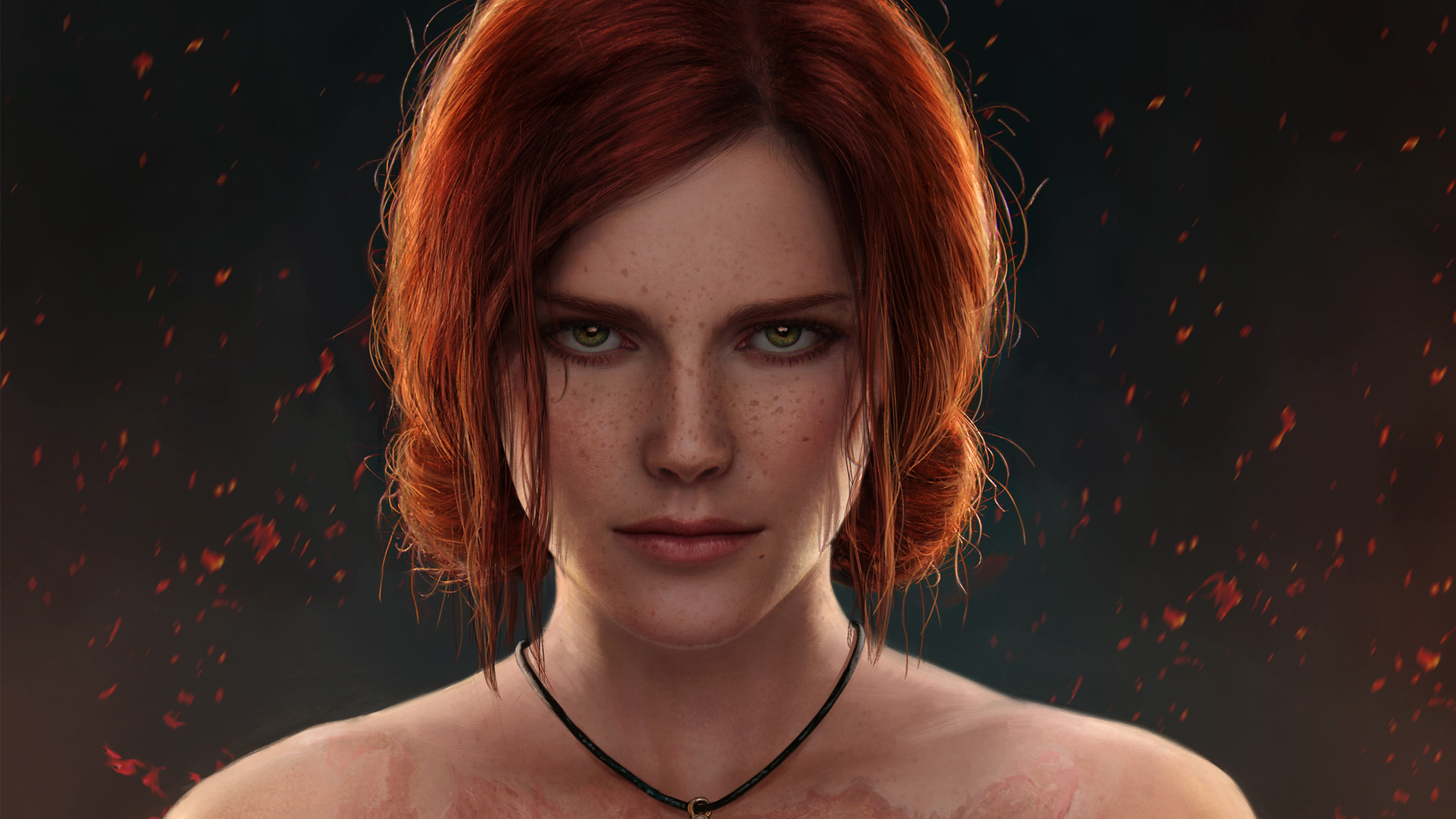 Triss Merigold from The Witcher 3 HD Wallpaper