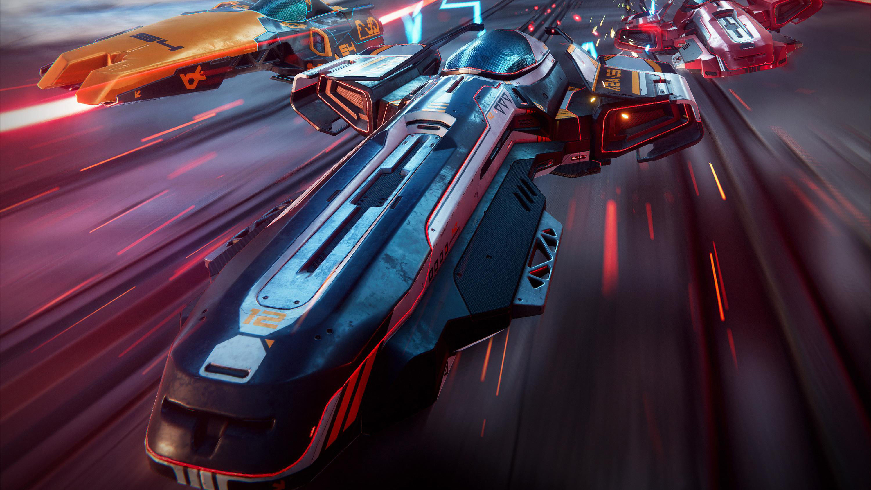 Wipeout Omega Collection antigraviator racing HD Wallpaper