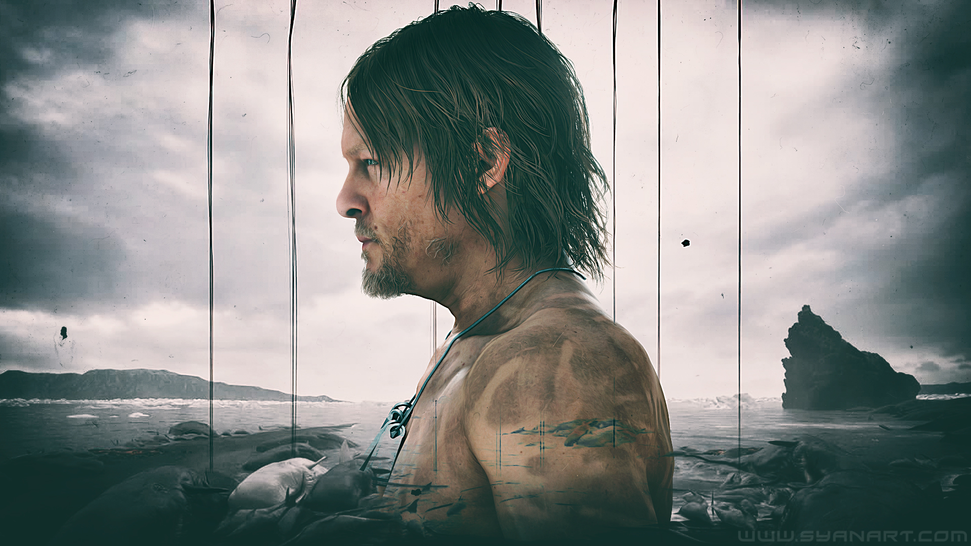 Sam Porter Bridges from Death Stranding HD Wallpaper