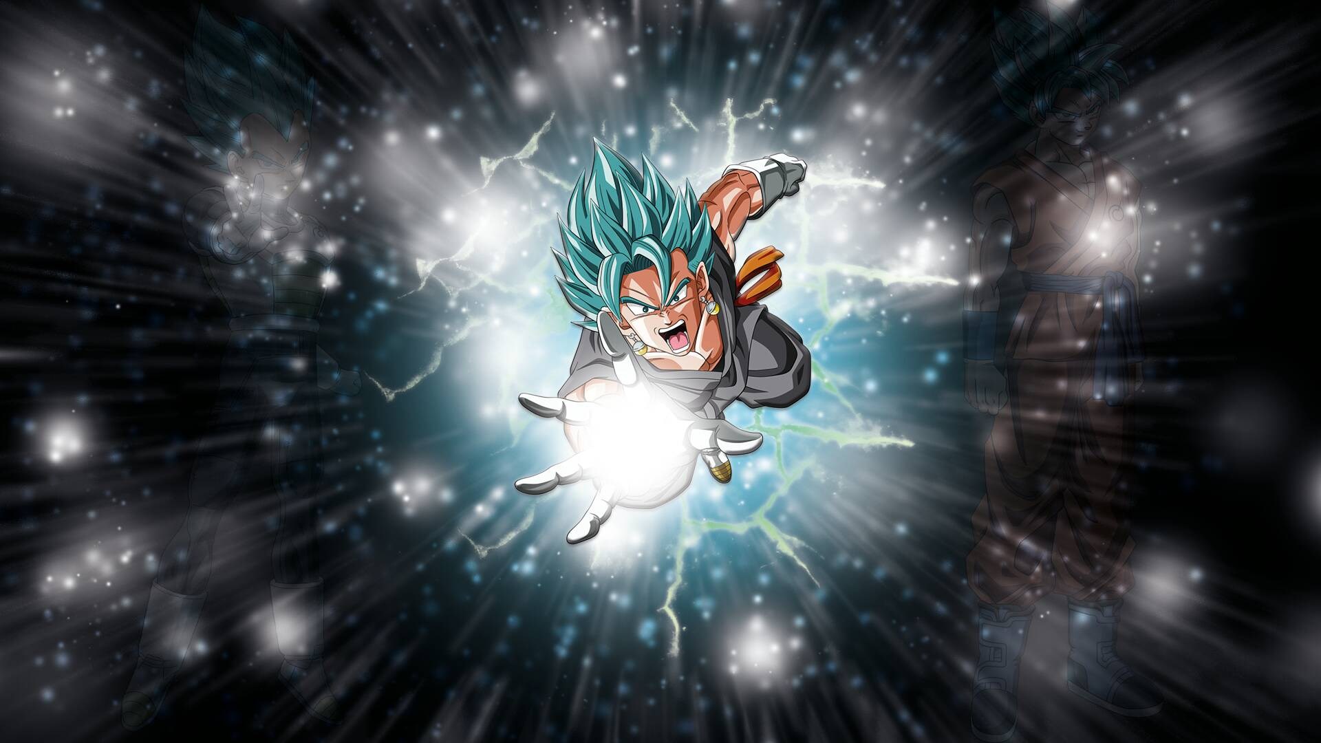 Vegito Blue from Dragon Ball Super HD Wallpaper