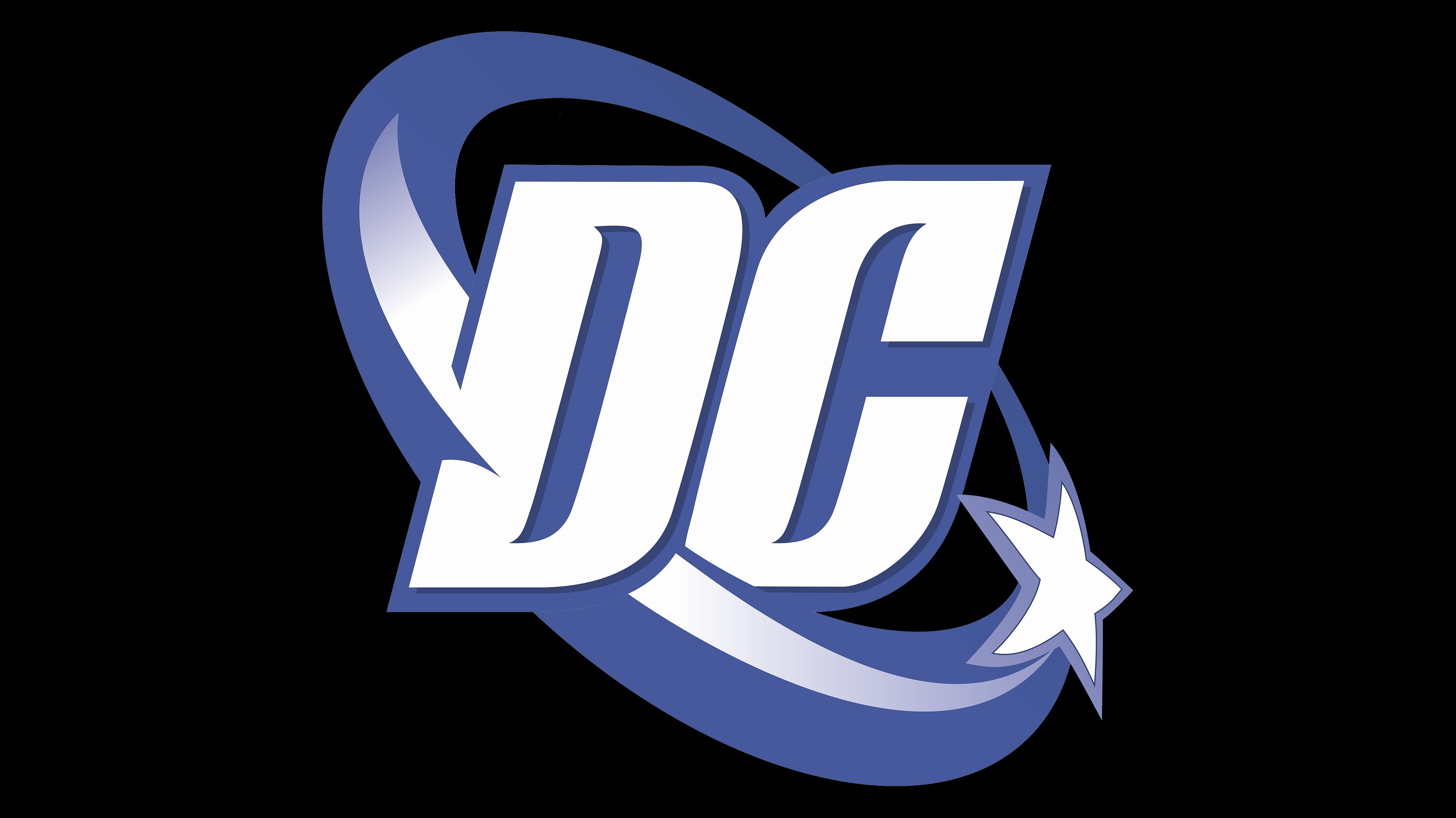 DC Comics logo with swoosh and star HD Wallpaper