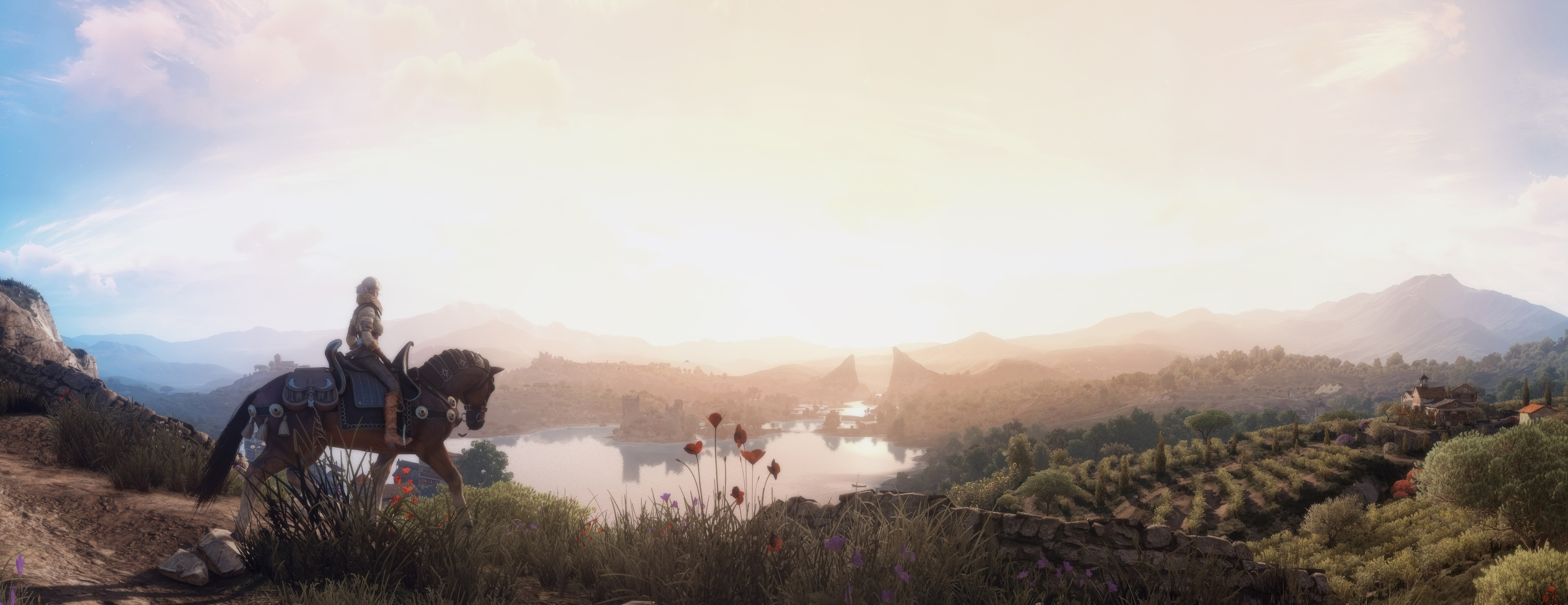 Geralt of Rivia from The Witcher 3: Wild Hunt HD Wallpaper