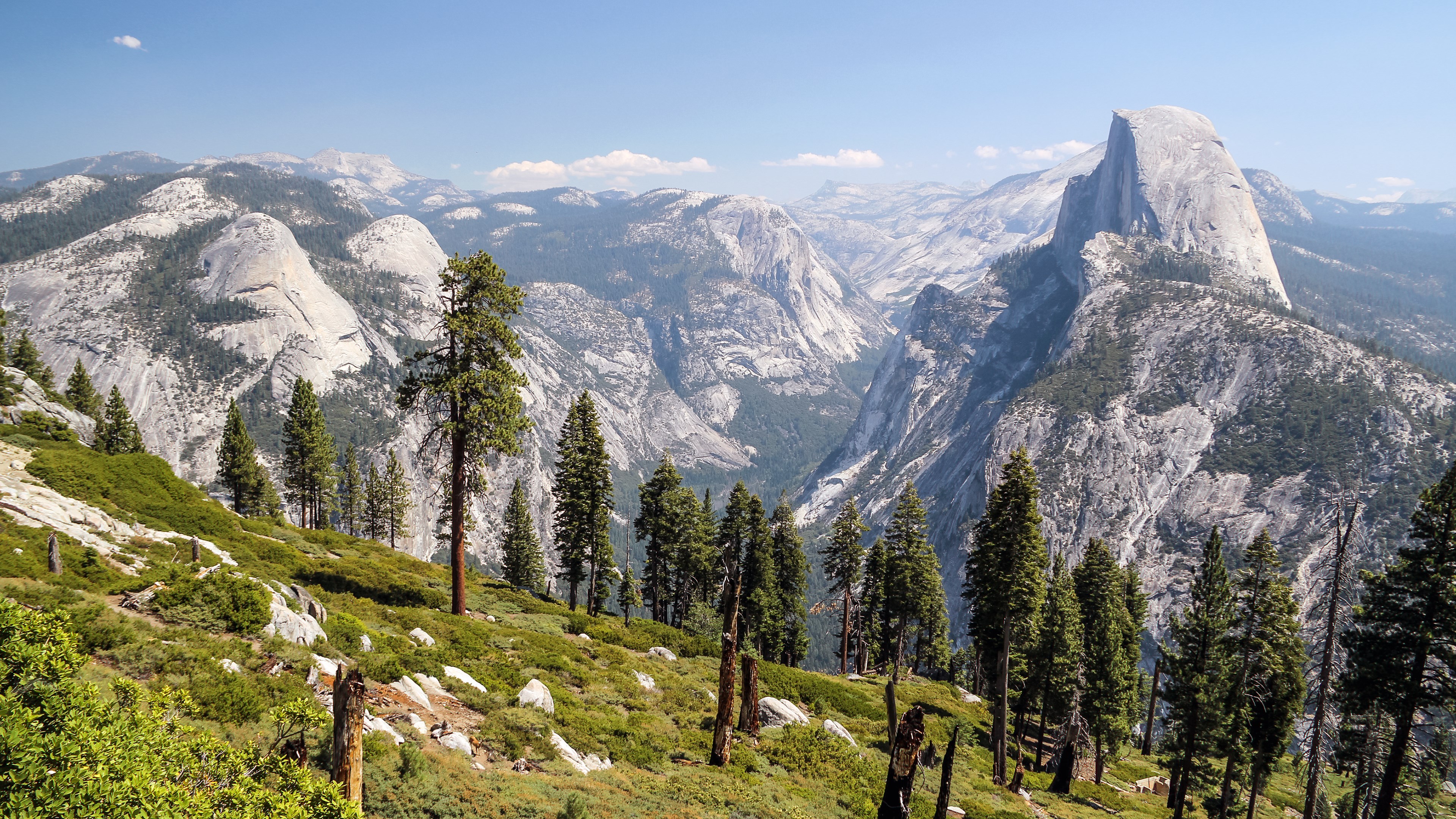 4K Yosemite National Park Landscape HD Wallpaper
