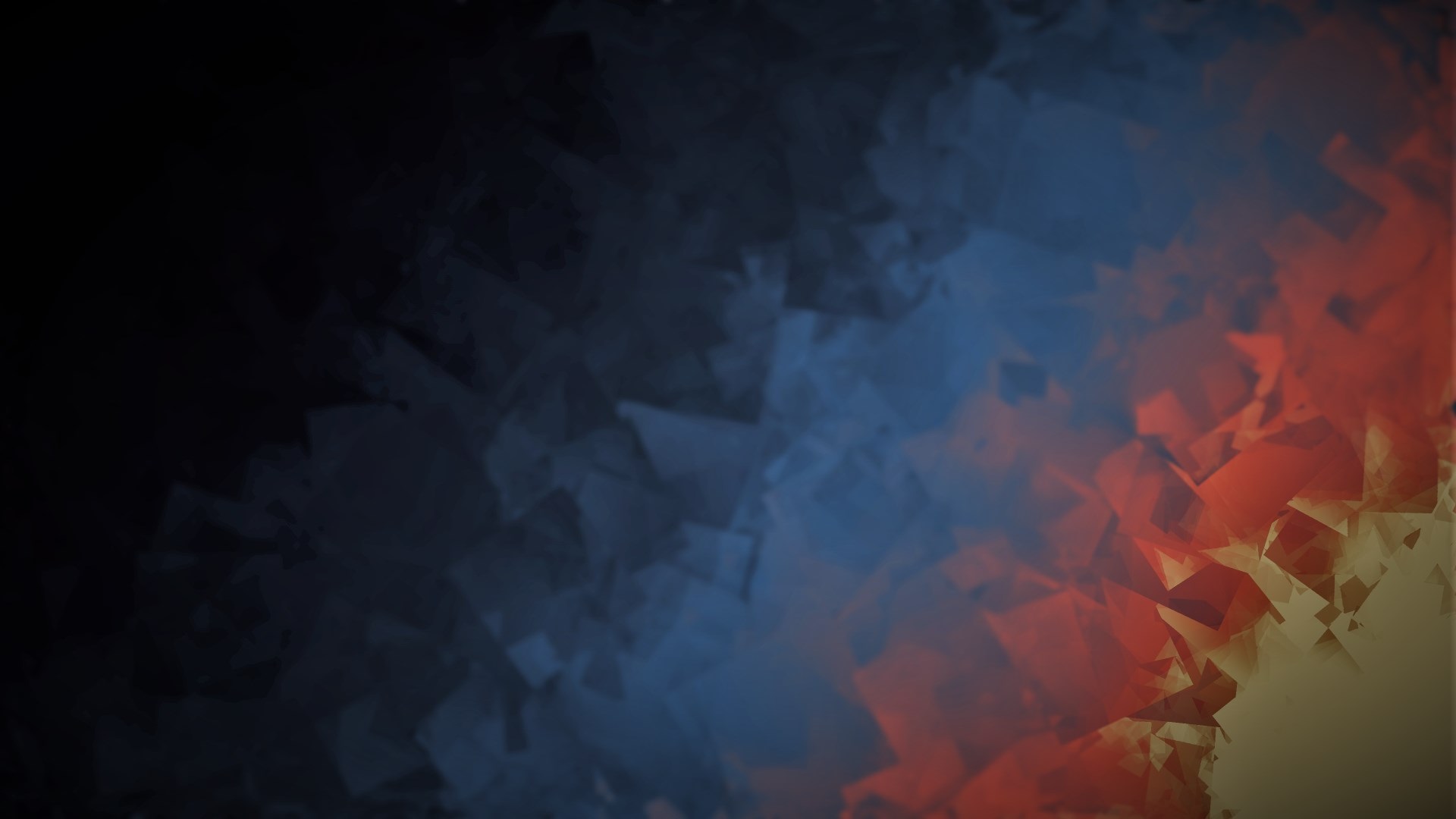 Abstract digital art with dark blue and red hues HD Wallpaper