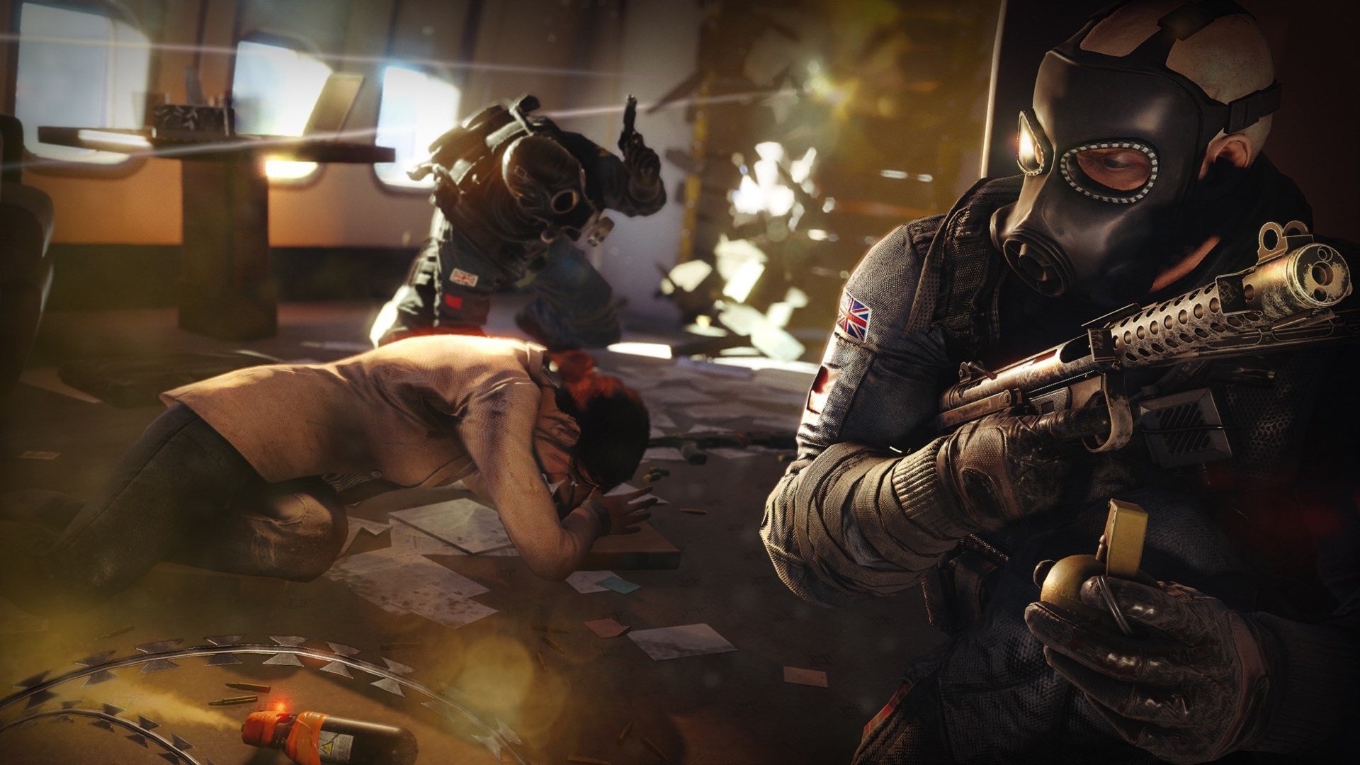 Operator from Tom Clancy's Rainbow Six Siege HD Wallpaper