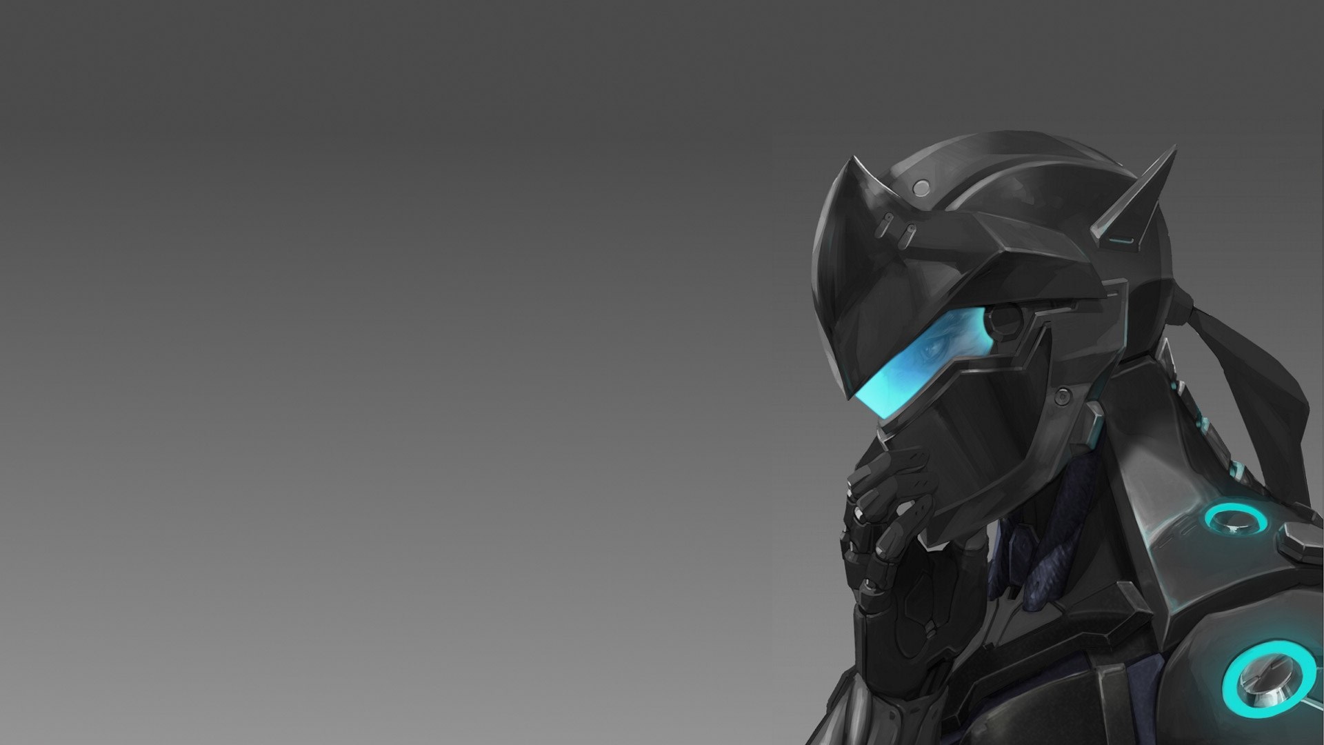 Genji from Overwatch HD Wallpaper